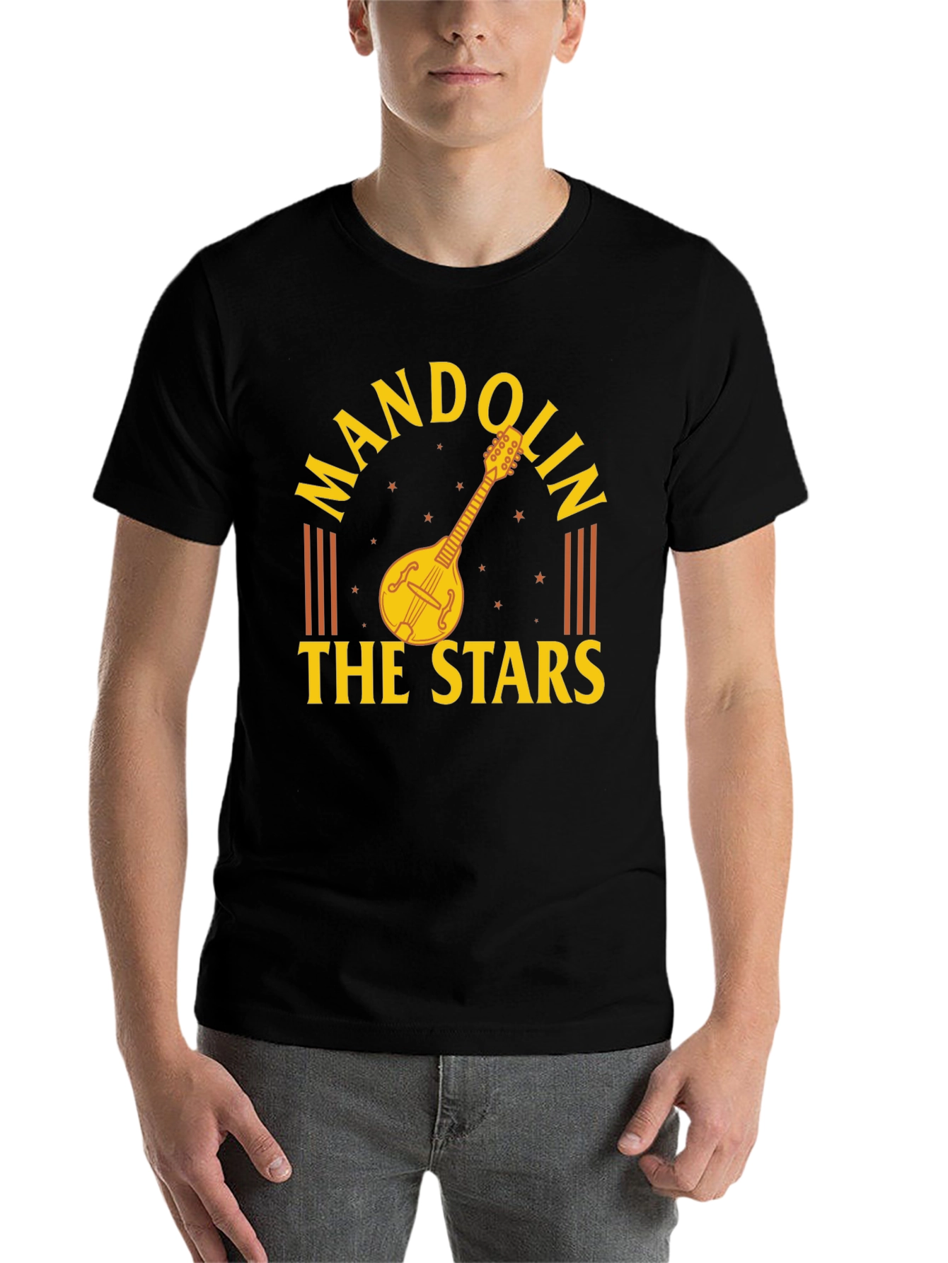 Mandolin the Stars Graphic T-Shirt