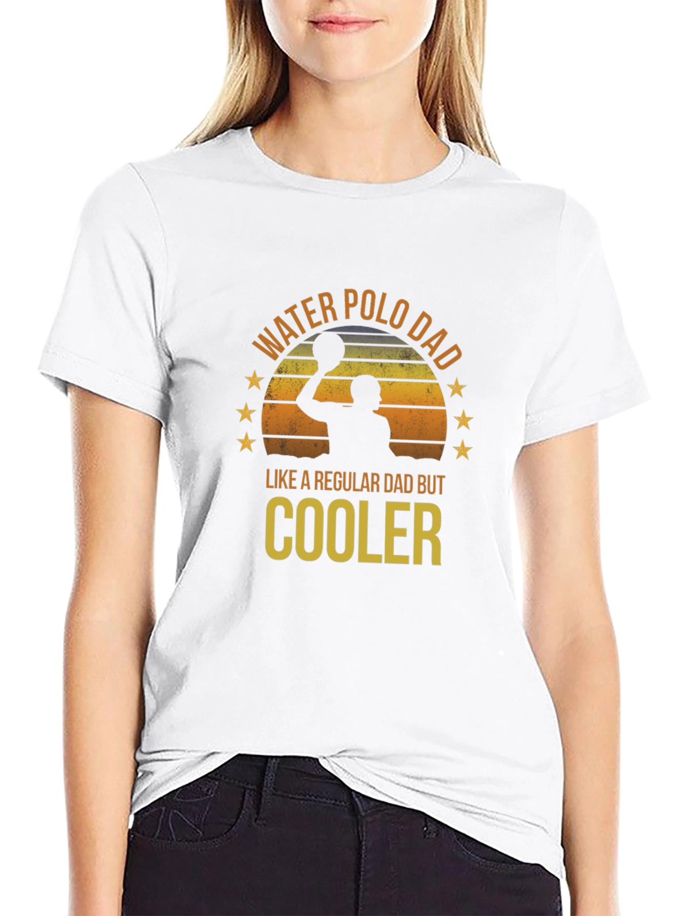 Water Polo Dad T-Shirt - Regular Dad But Cooler!