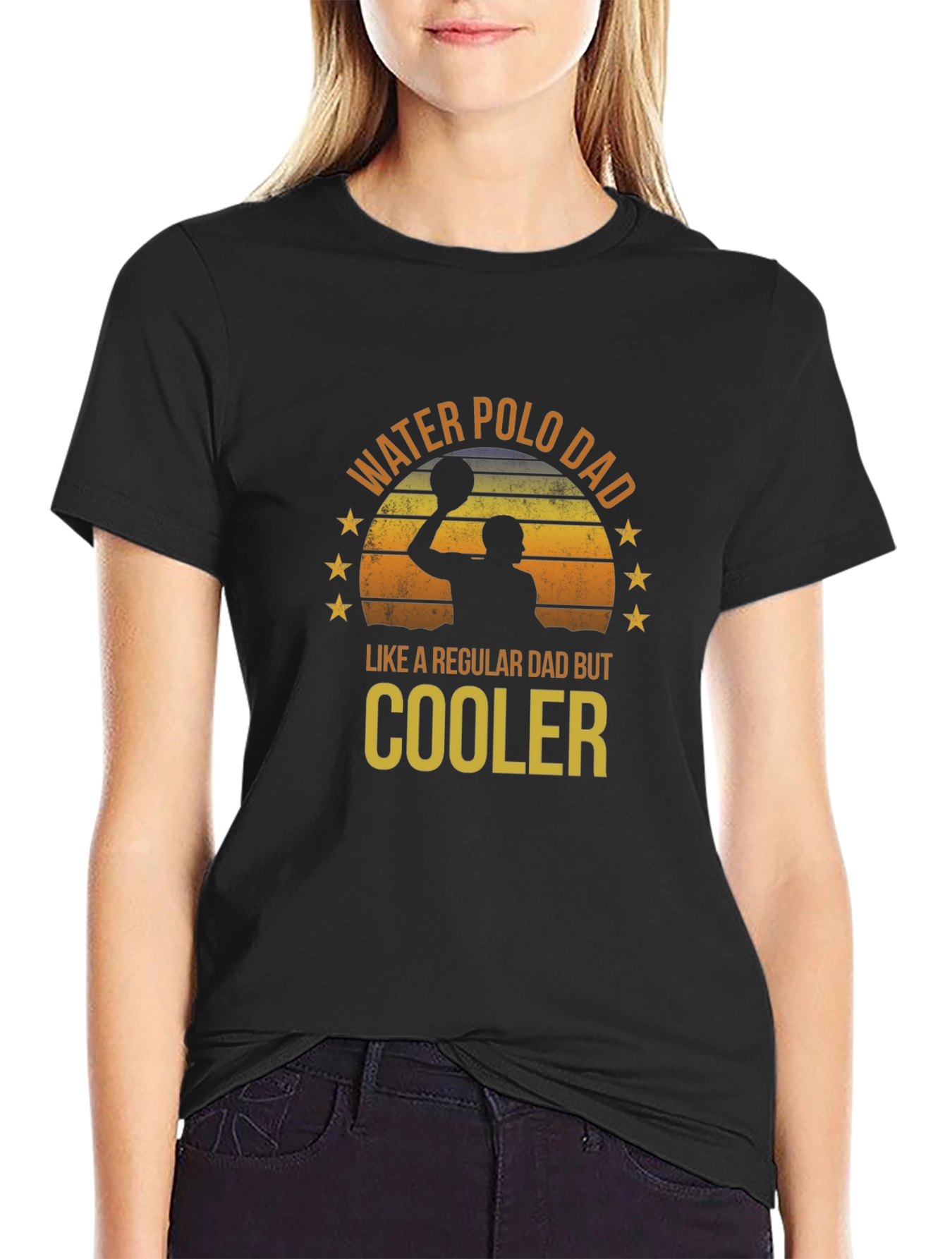 Water Polo Dad T-Shirt - Regular Dad But Cooler!
