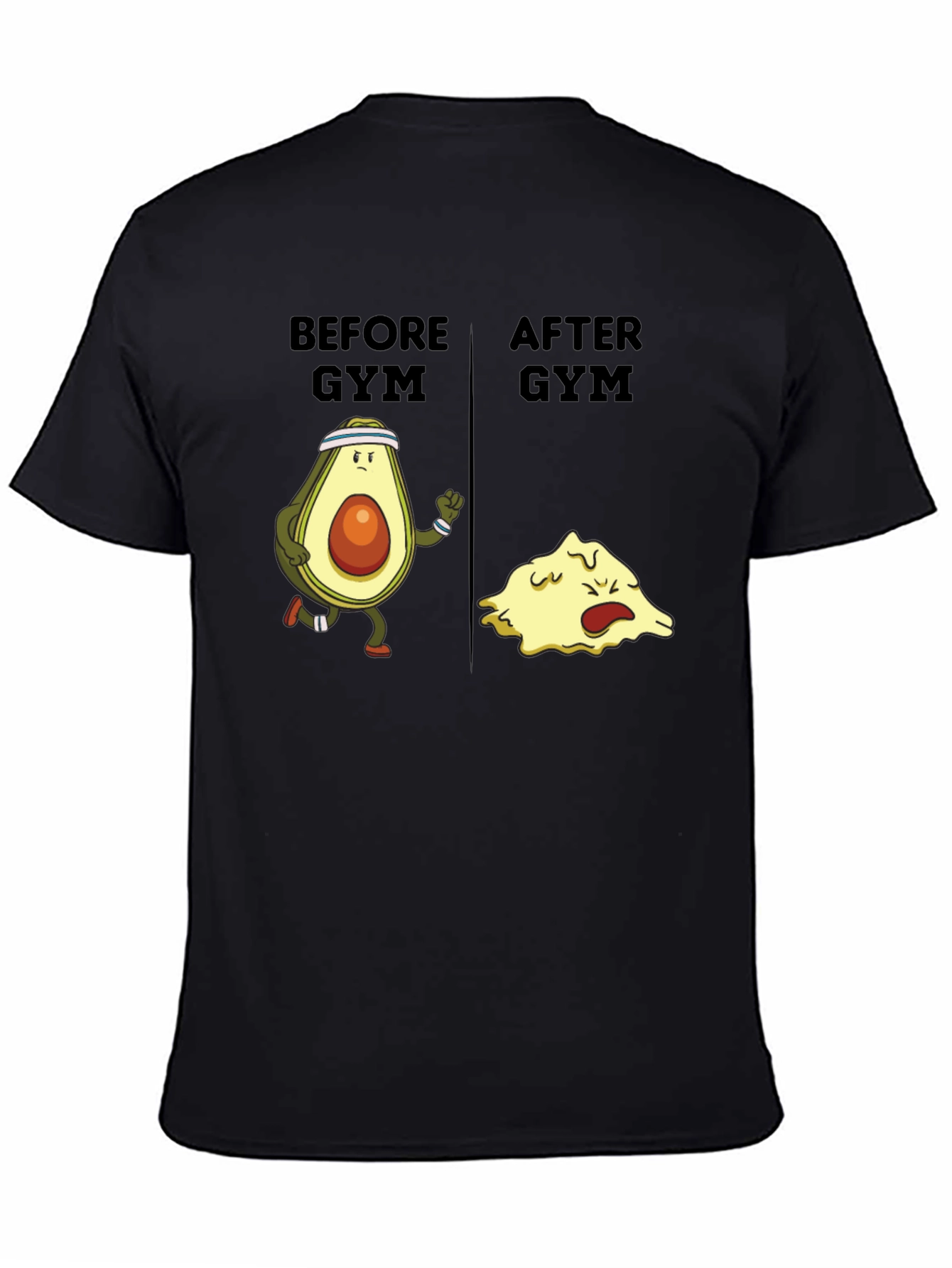 Funny Avocado Gym T-Shirt - Workout Humor
