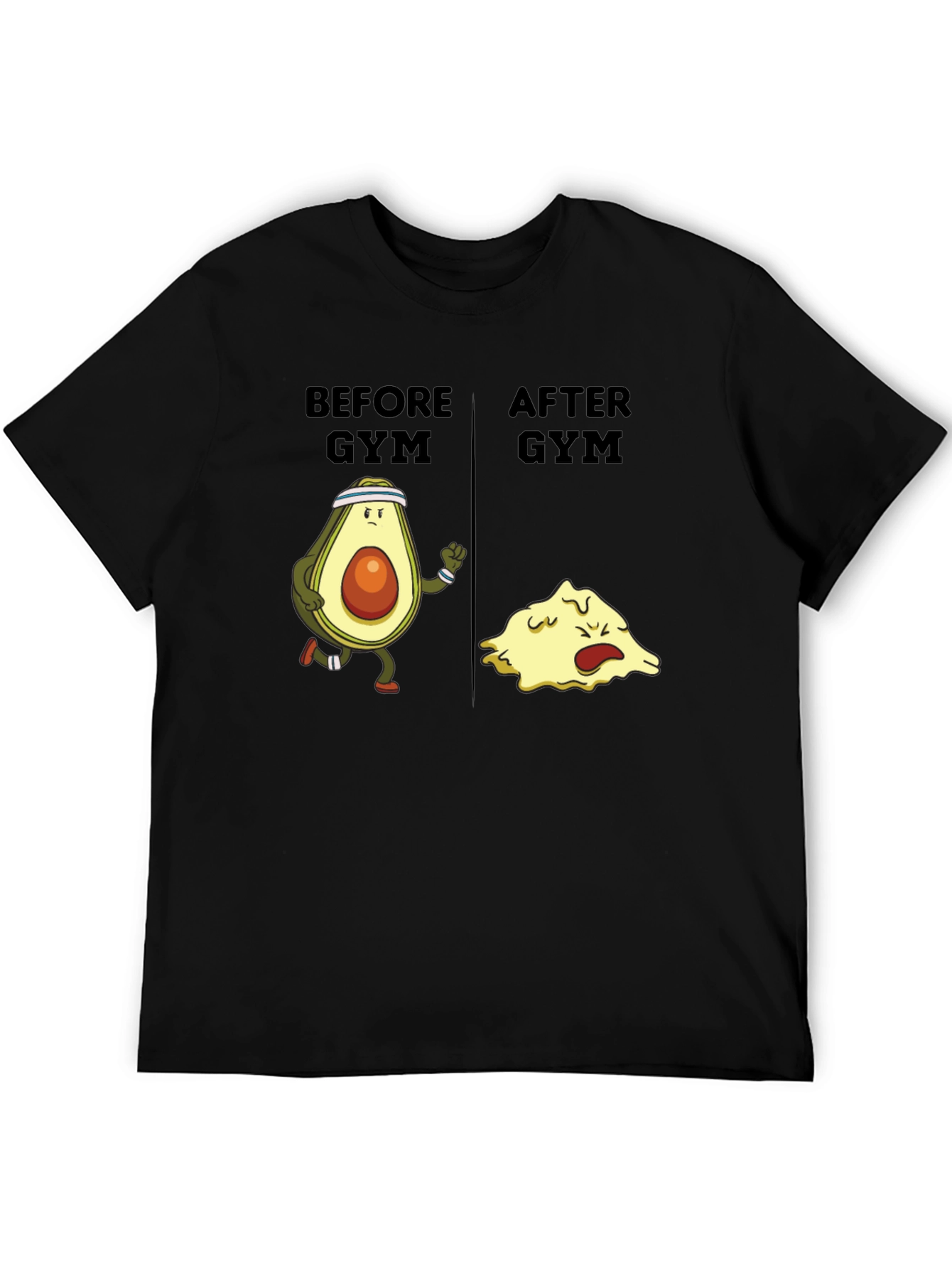 Funny Avocado Gym T-Shirt - Workout Humor