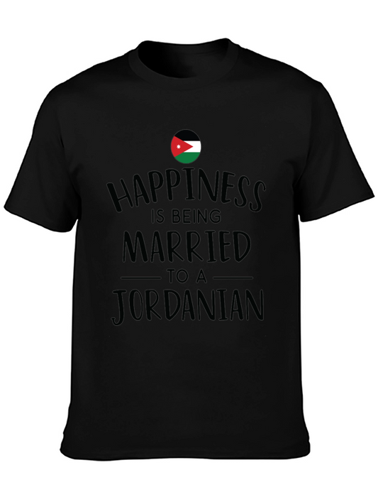 Happiness Jordan T-Shirt - Black