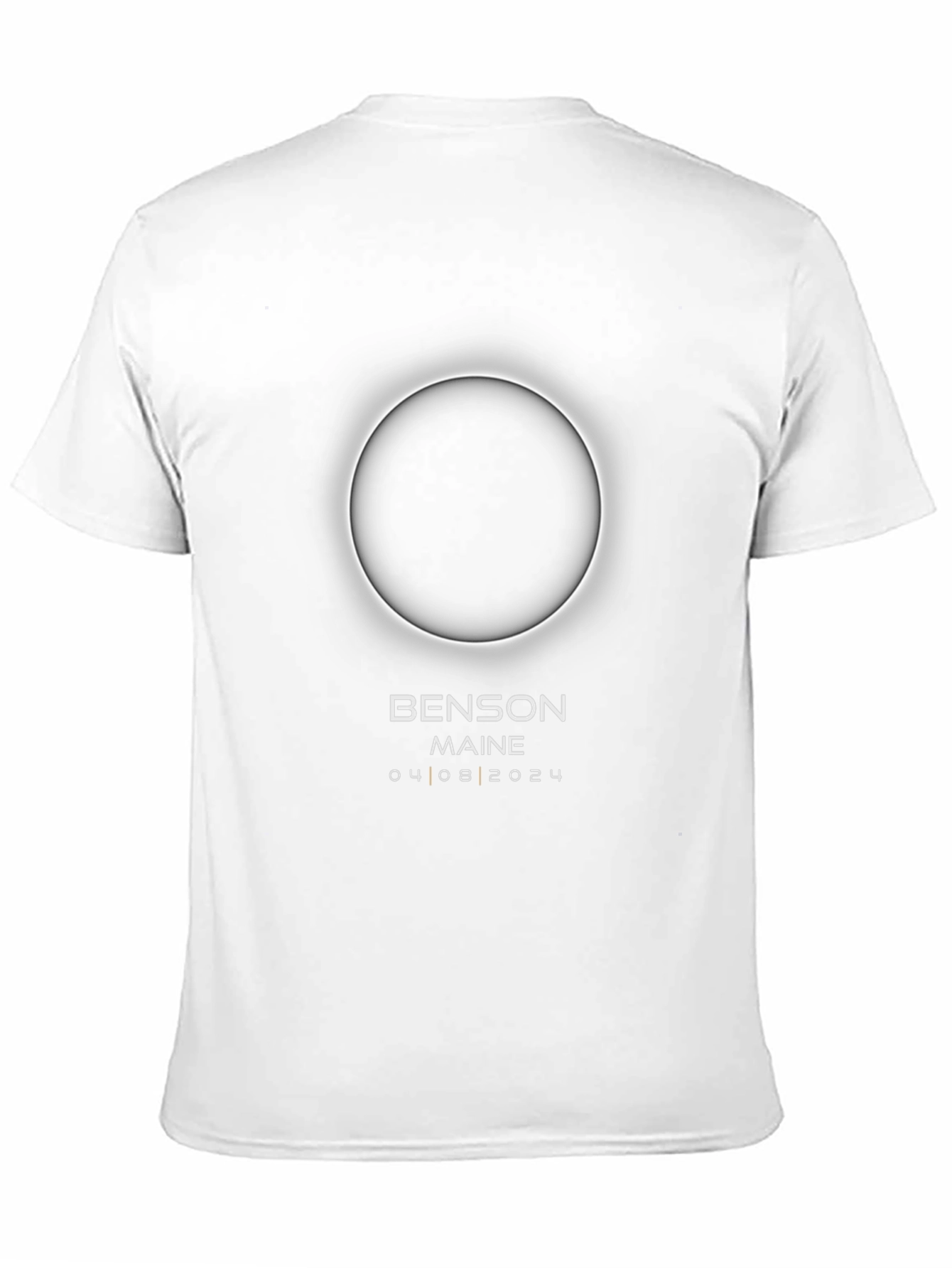 Benson Maine Eclipse 2024 T-Shirt