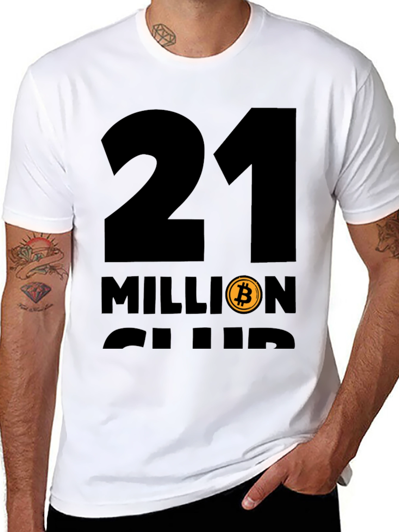 21 Million Club Bitcoin T-Shirt