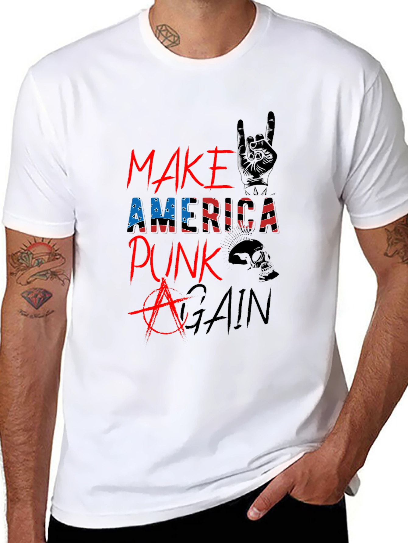 Make America Punk Again Graphic Tee