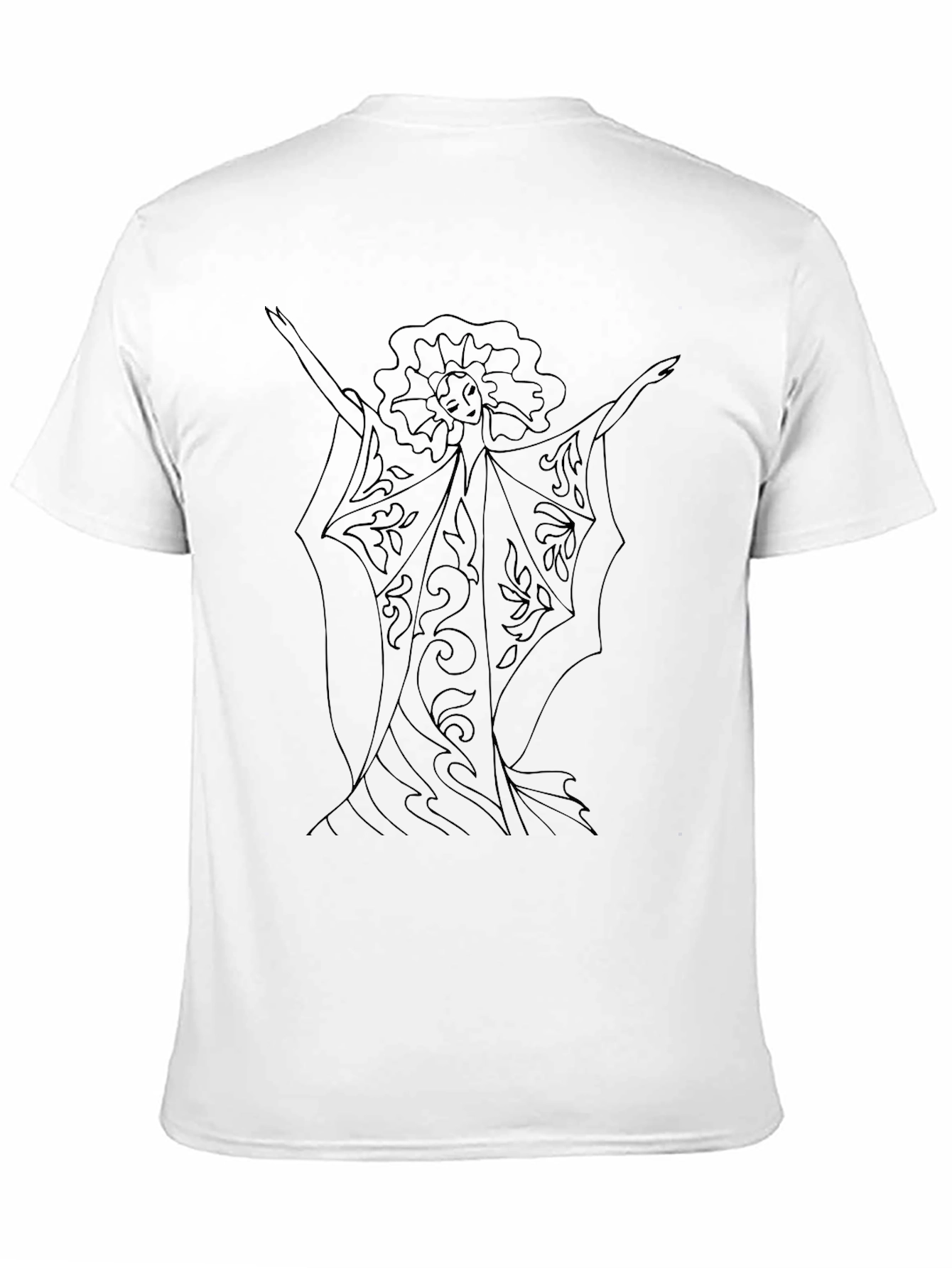 Mystic Maiden Graphic Tee - Black