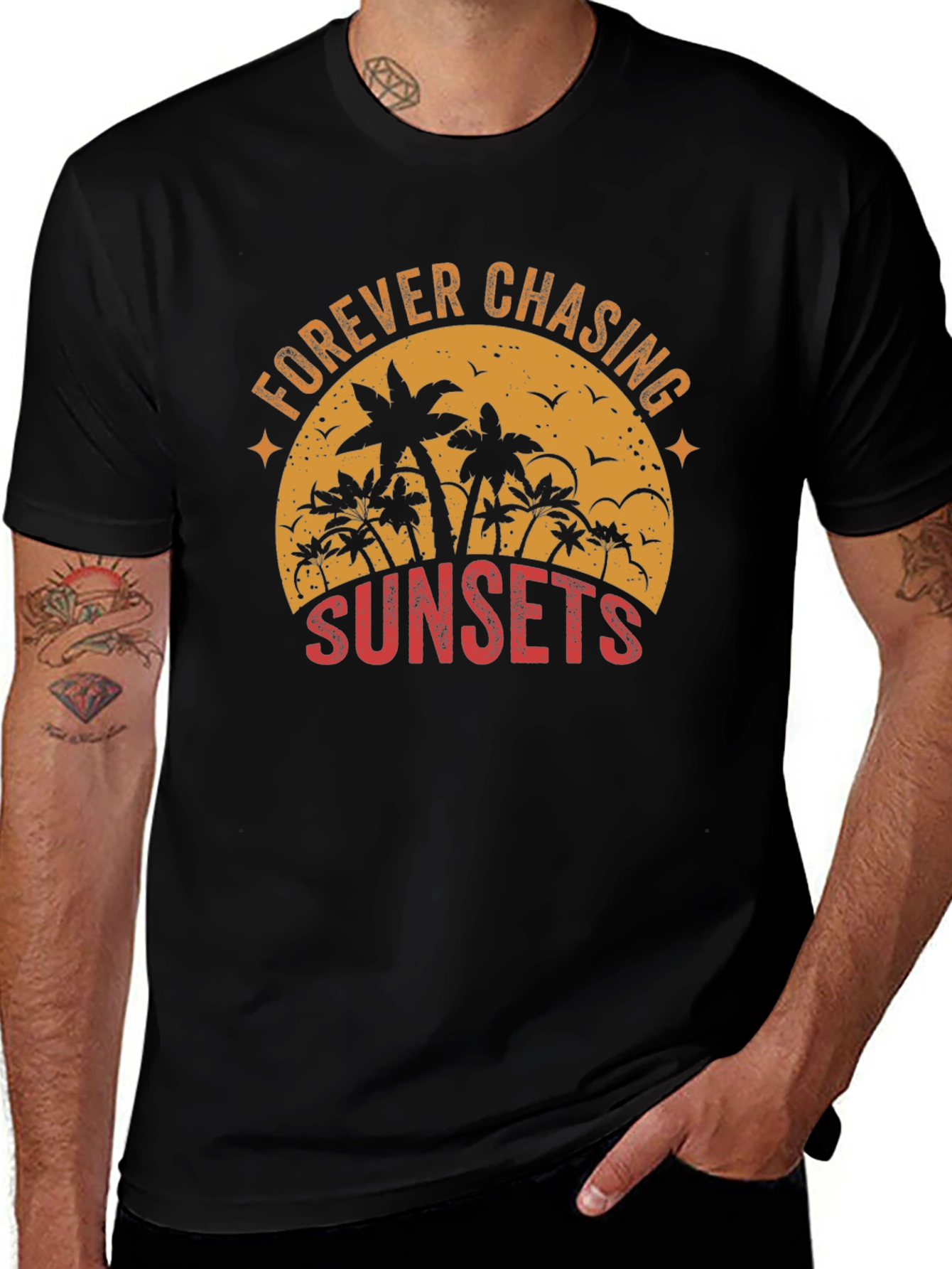 Forever Chasing Sunsets Graphic Tee