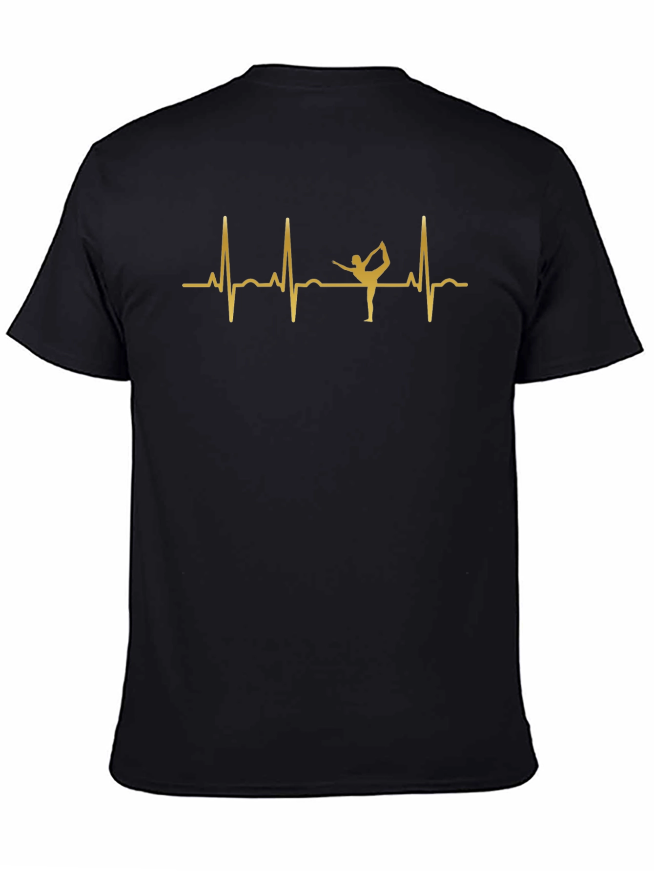 Yoga Heartbeat T-Shirt - Stylish & Comfortable