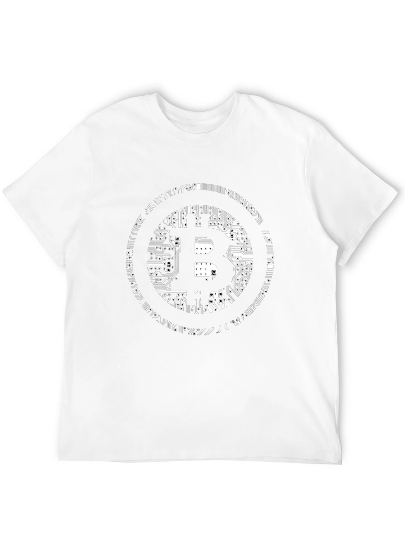 Bitcoin Circuit Board T-Shirt - Crypto Style