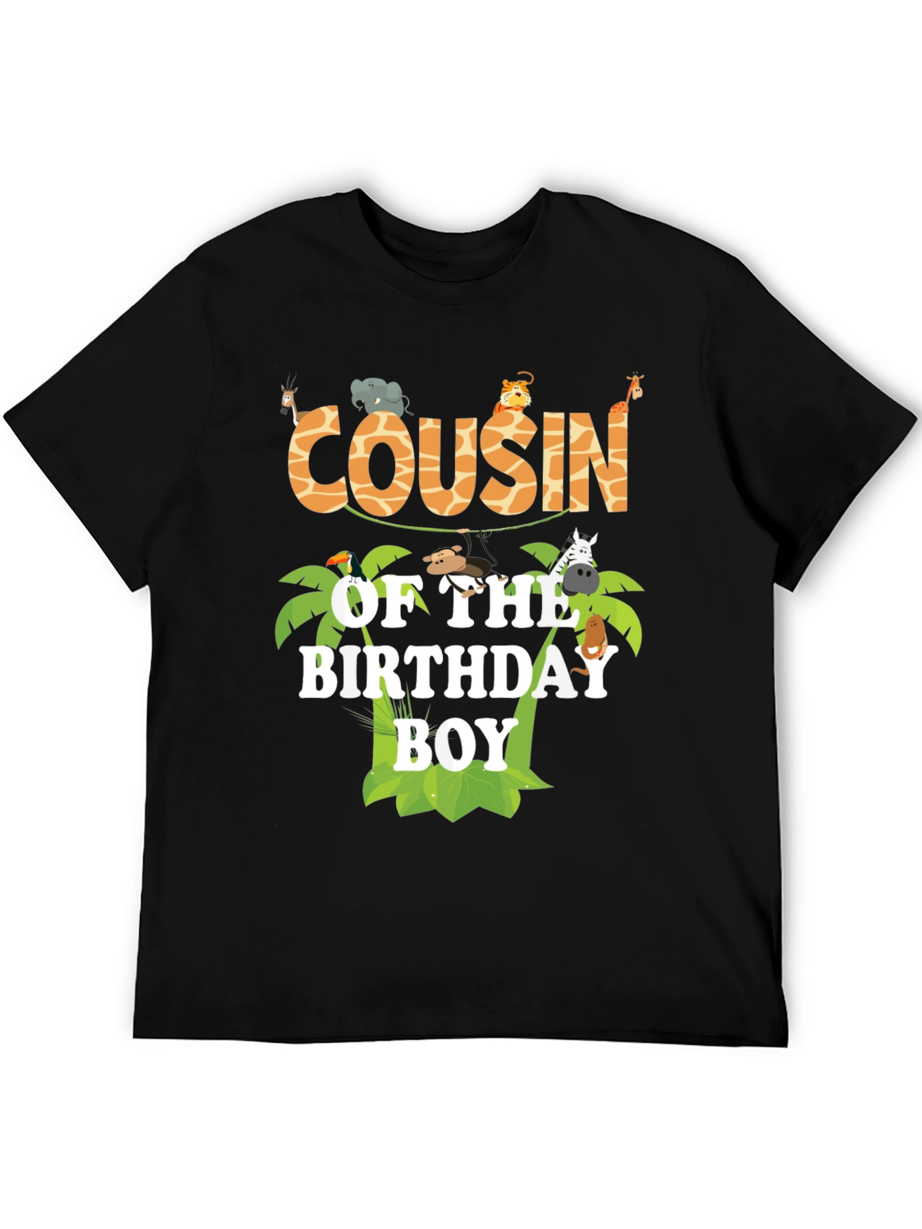 Cousin of the Birthday Boy Jungle Safari T-Shirt