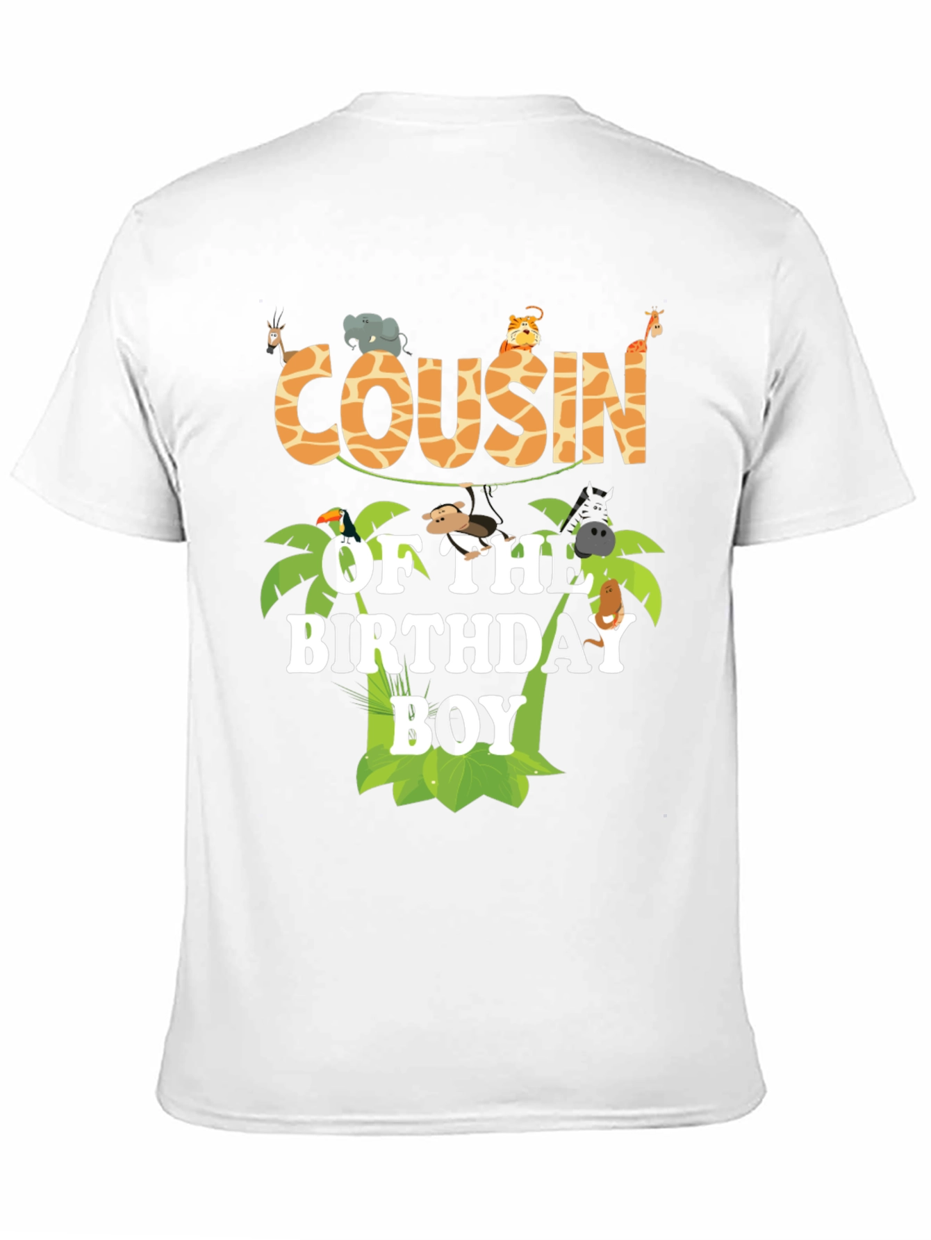 Cousin of the Birthday Boy Jungle Safari T-Shirt