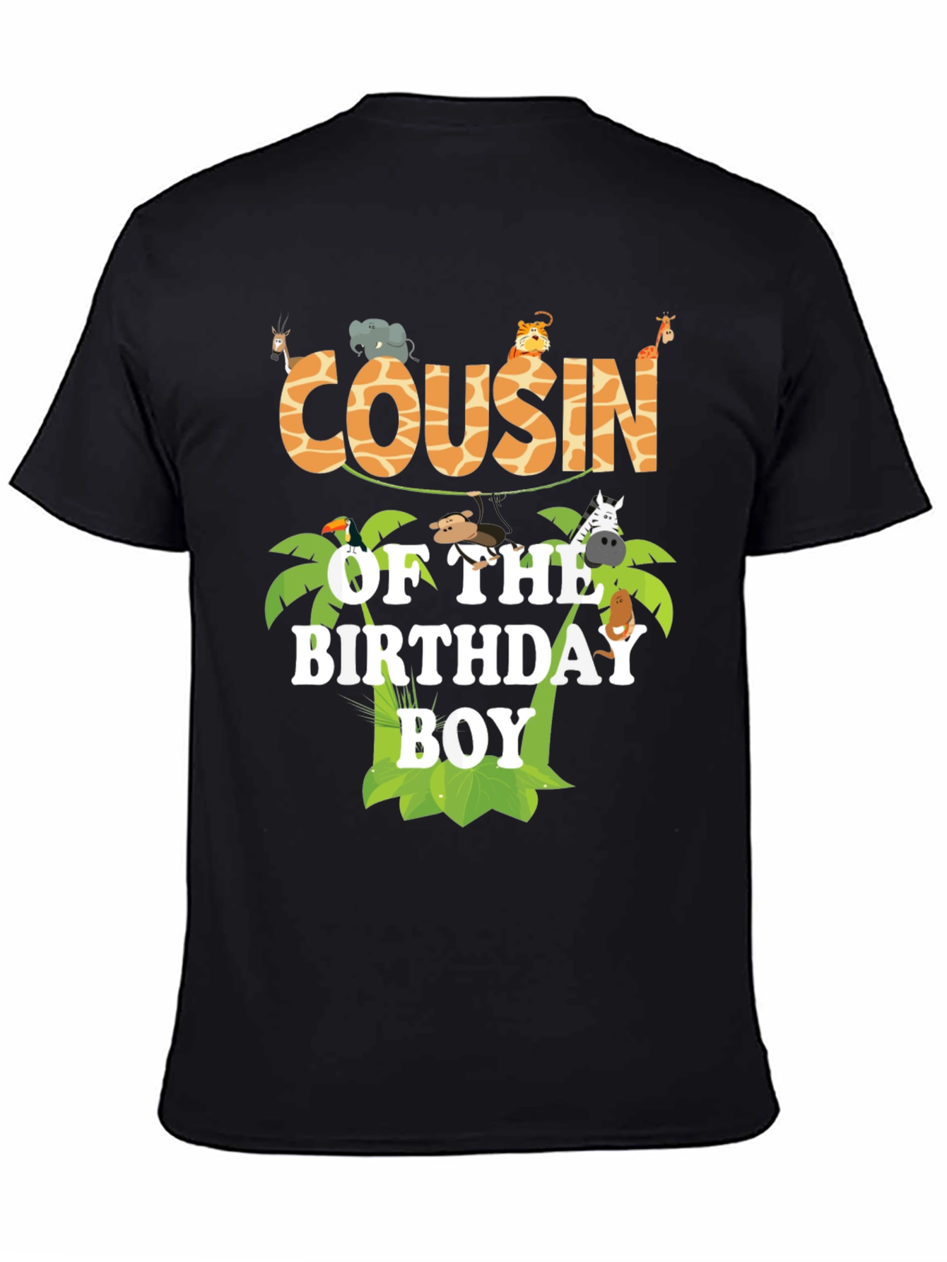 Cousin of the Birthday Boy Jungle Safari T-Shirt