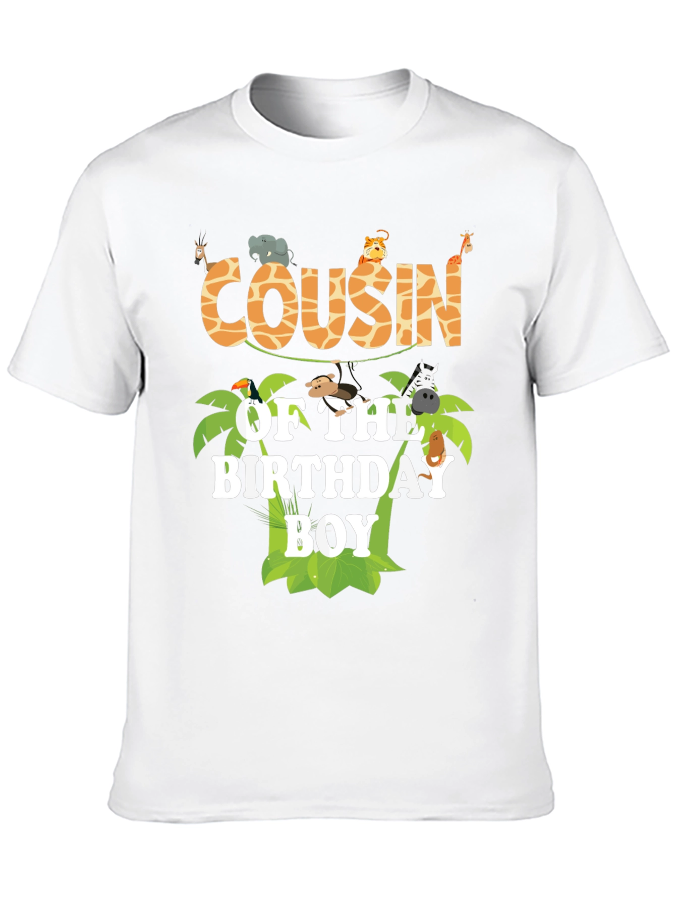 Cousin of the Birthday Boy Jungle Safari T-Shirt