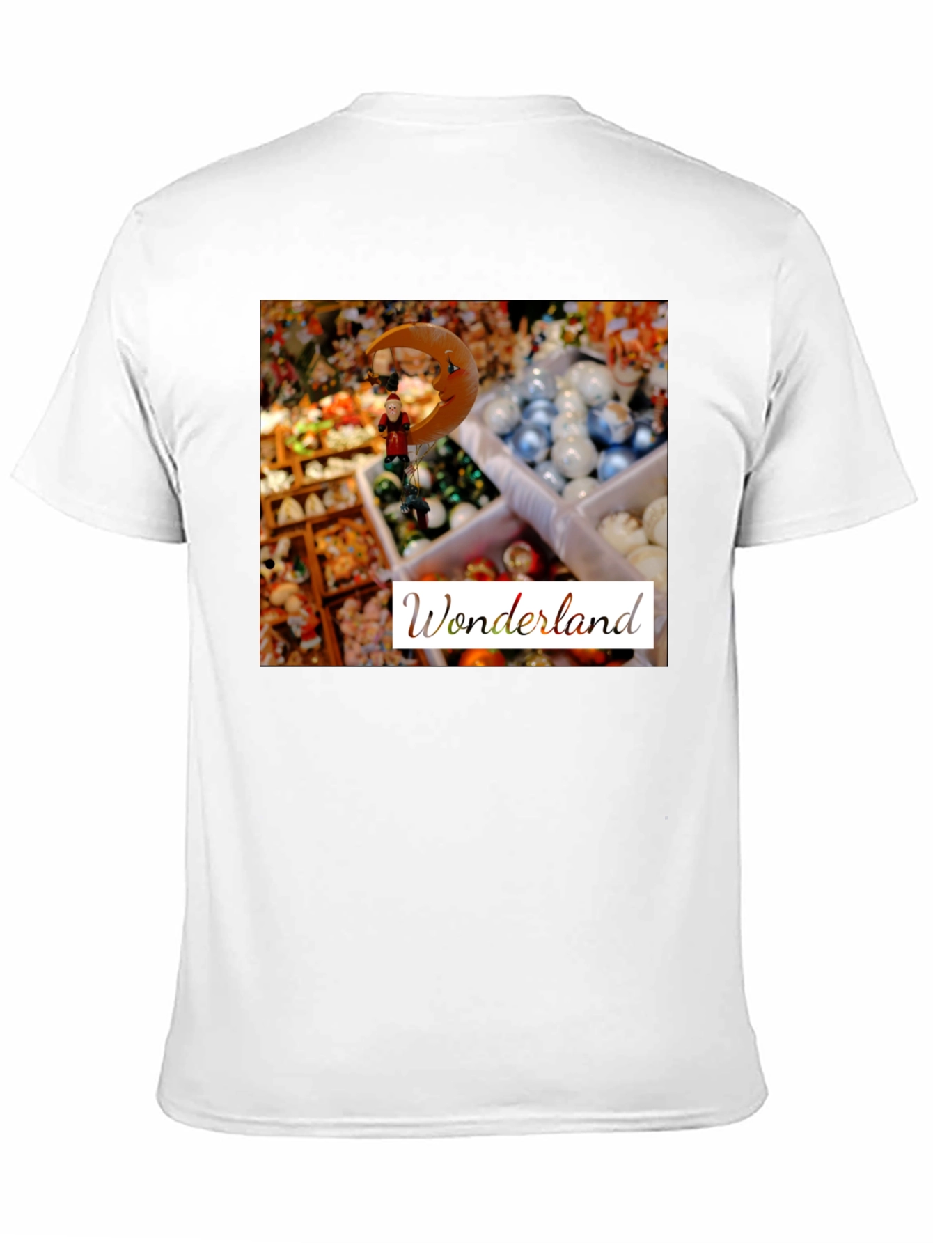 Wonderland Graphic Tee - Unique Festive Design