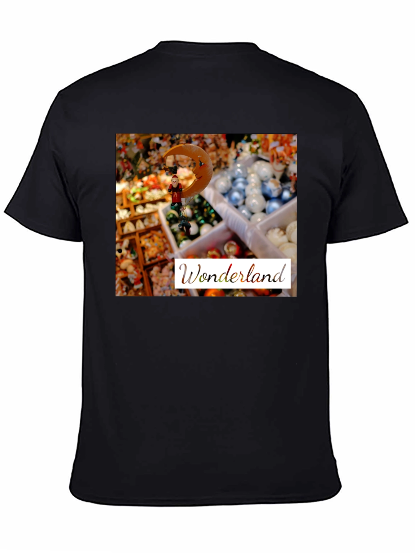 Wonderland Graphic Tee - Unique Festive Design