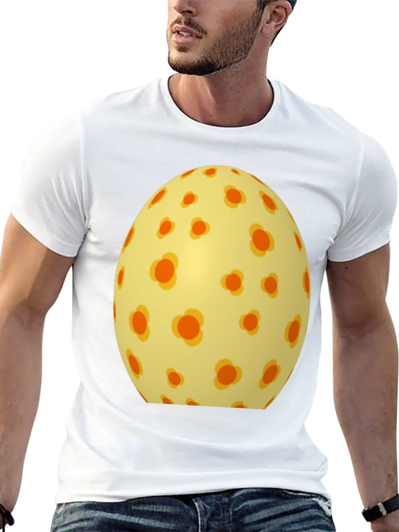 Easter Egg Graphic Tee - Novelty T-Shirt