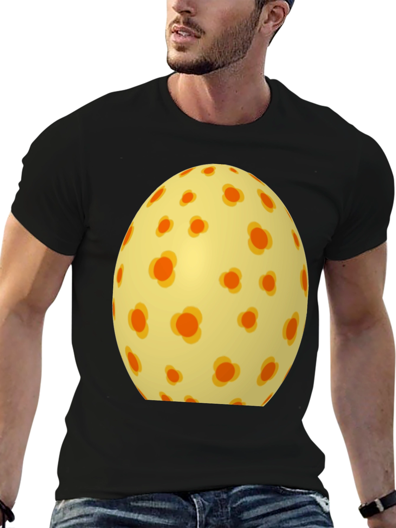 Easter Egg Graphic Tee - Novelty T-Shirt