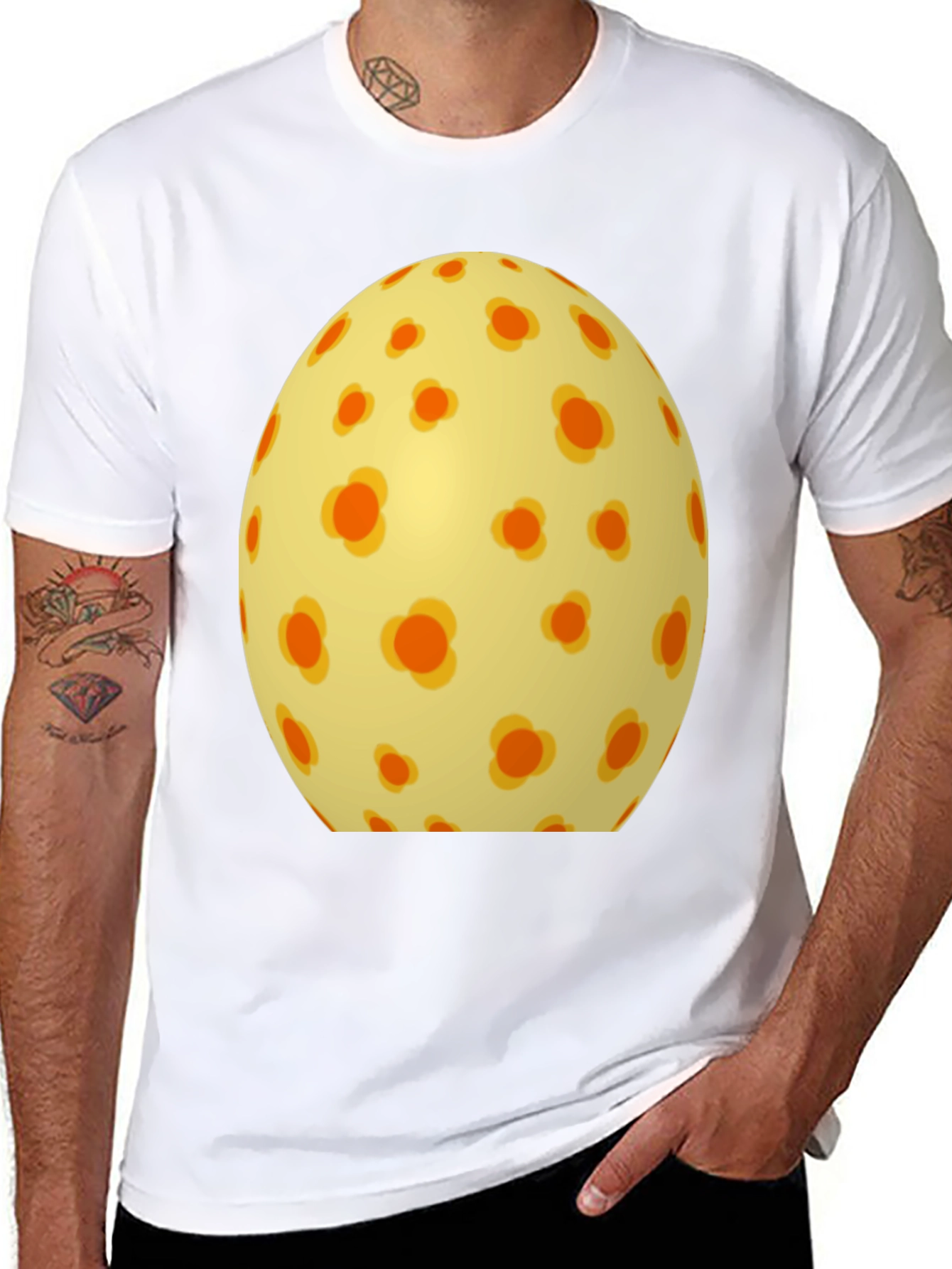 Easter Egg Graphic Tee - Novelty T-Shirt