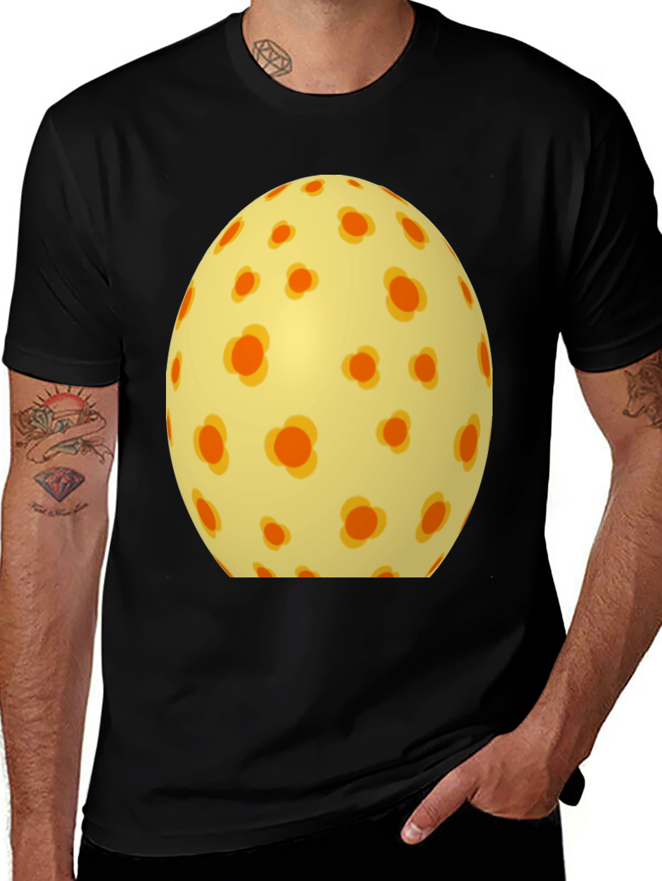 Easter Egg Graphic Tee - Novelty T-Shirt