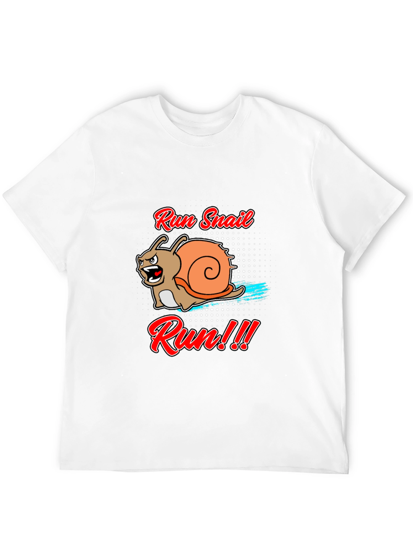 Run Snail Run T-Shirt - Funny Animal Tee