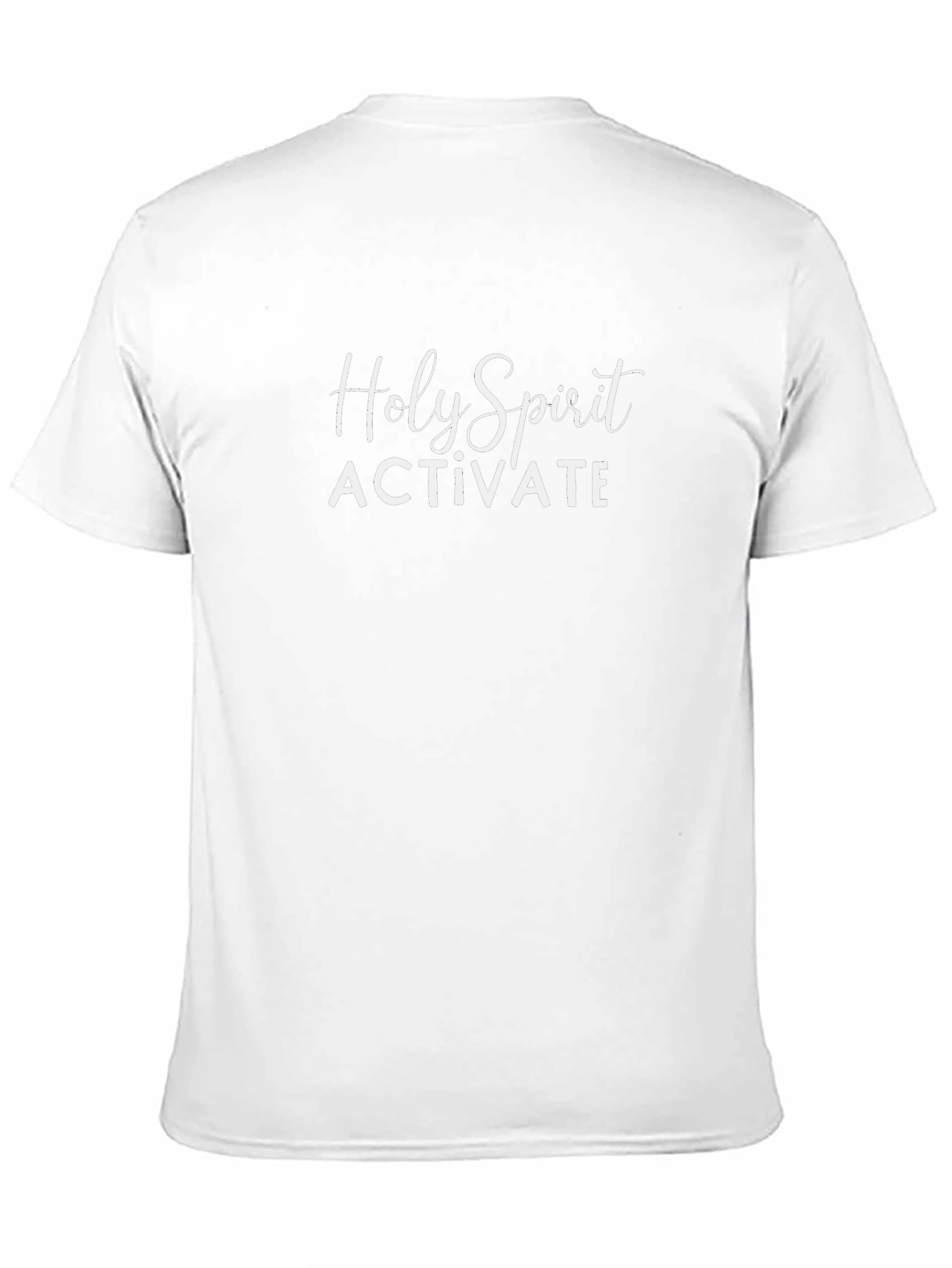 Holy Spirit Activate Black T-Shirt