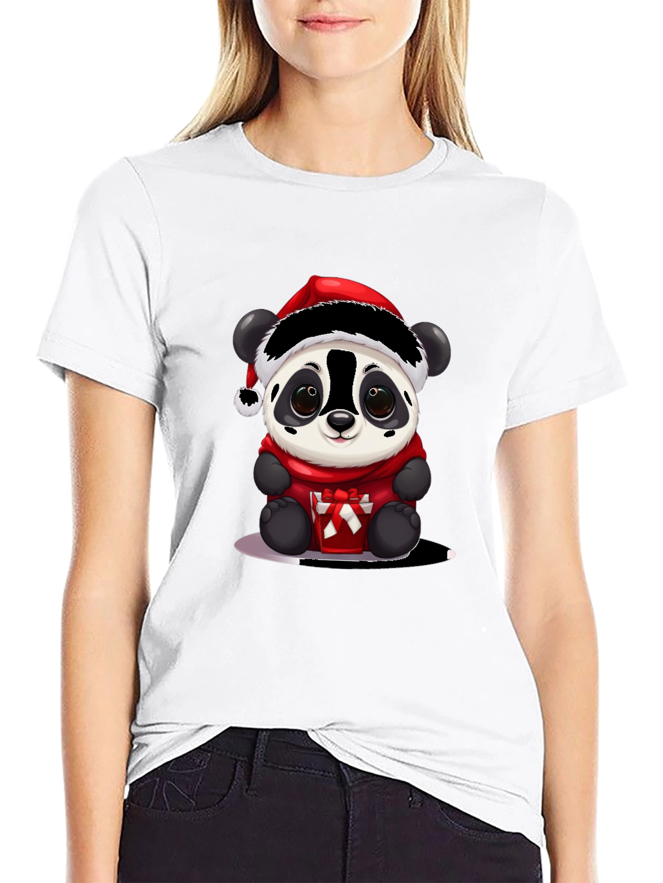 Festive Panda Tee