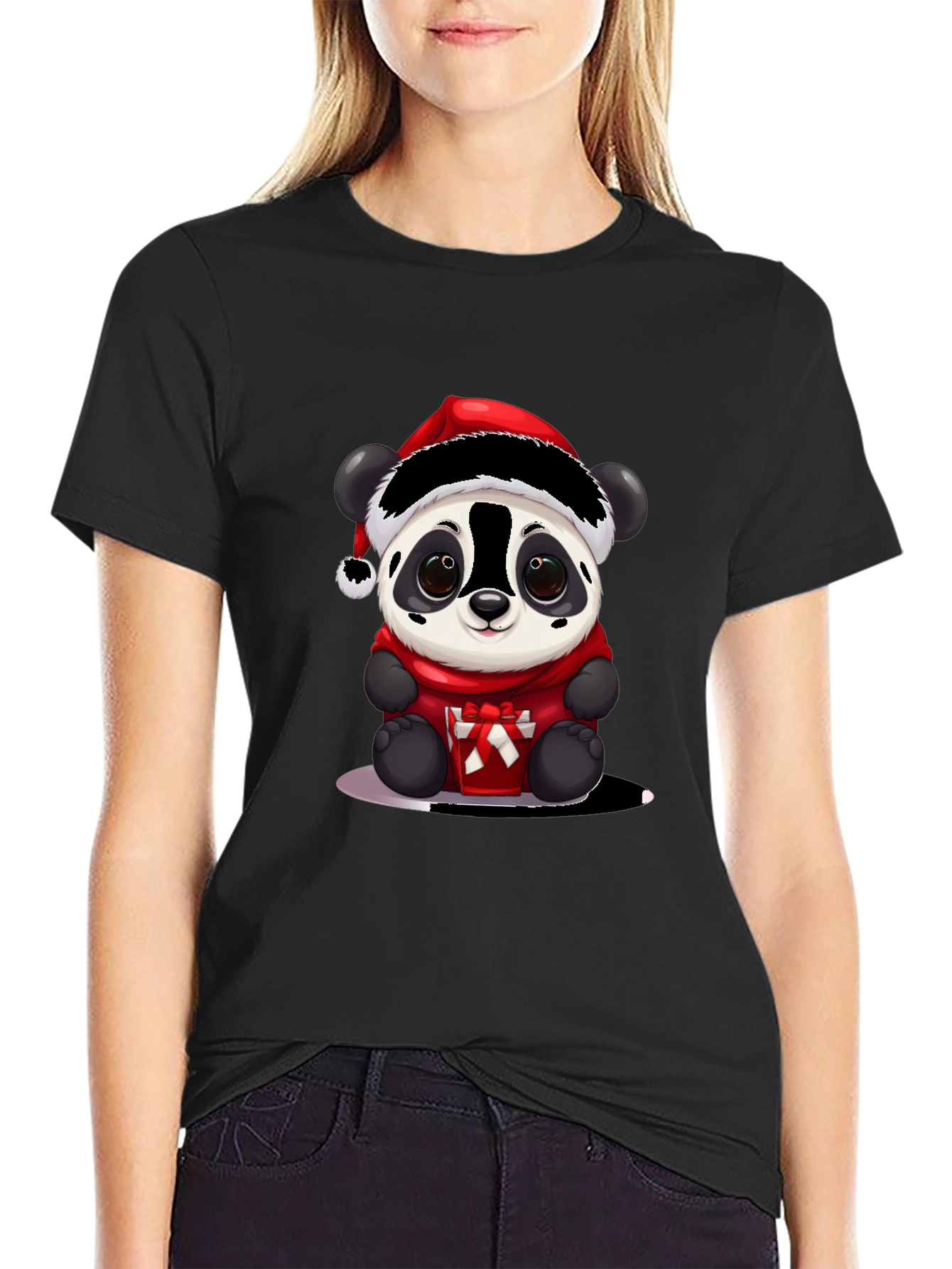 Festive Panda Tee