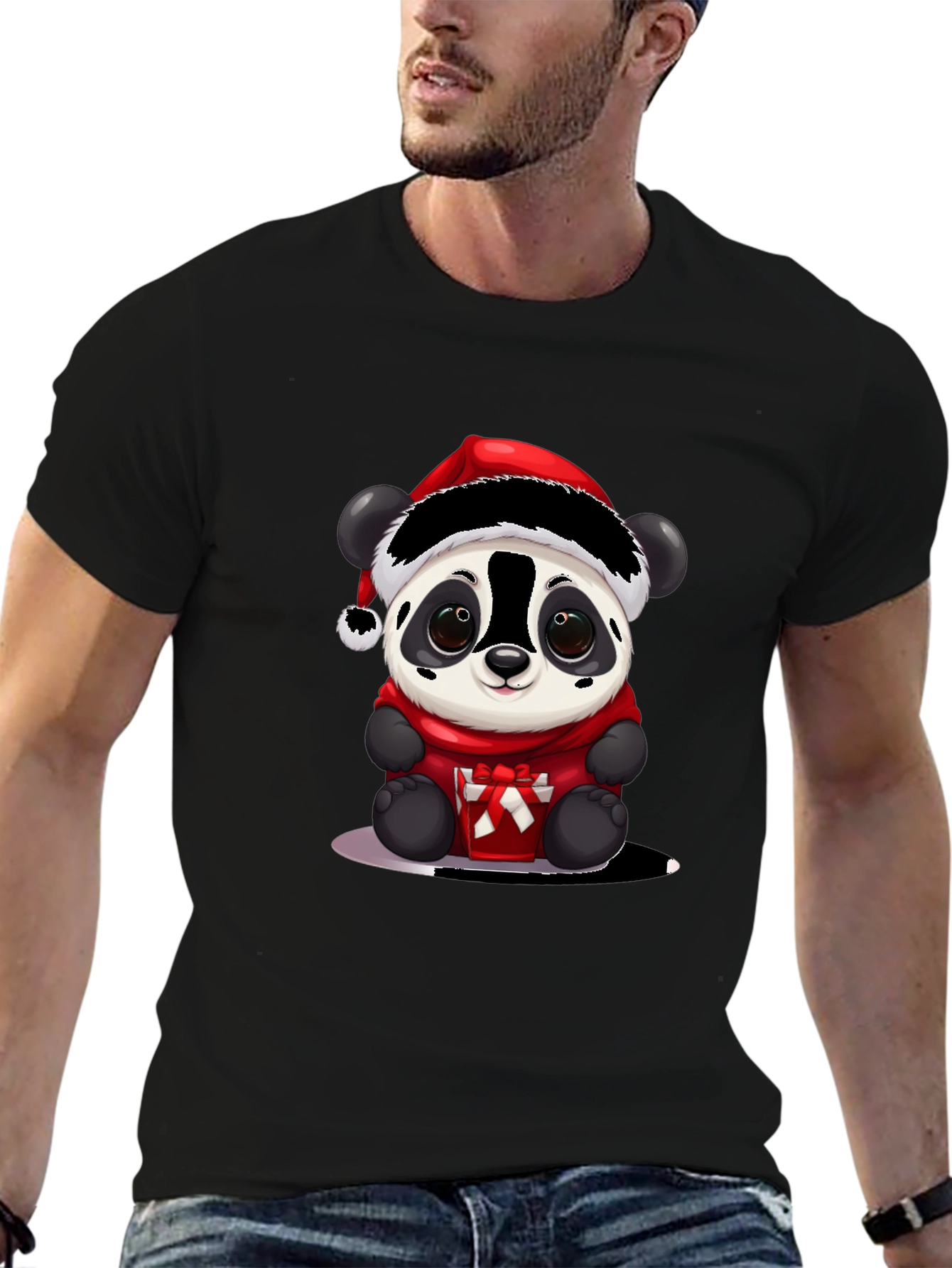 Festive Panda Tee