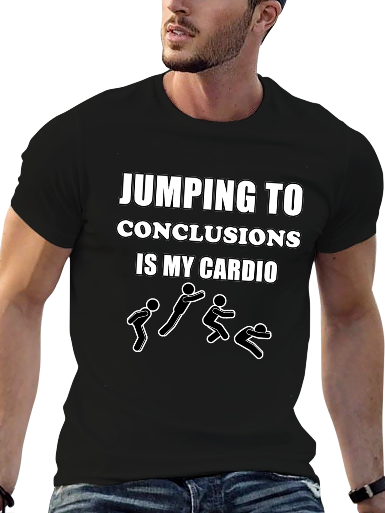 Jumping To Conclusions Funny Humor T-Shirt