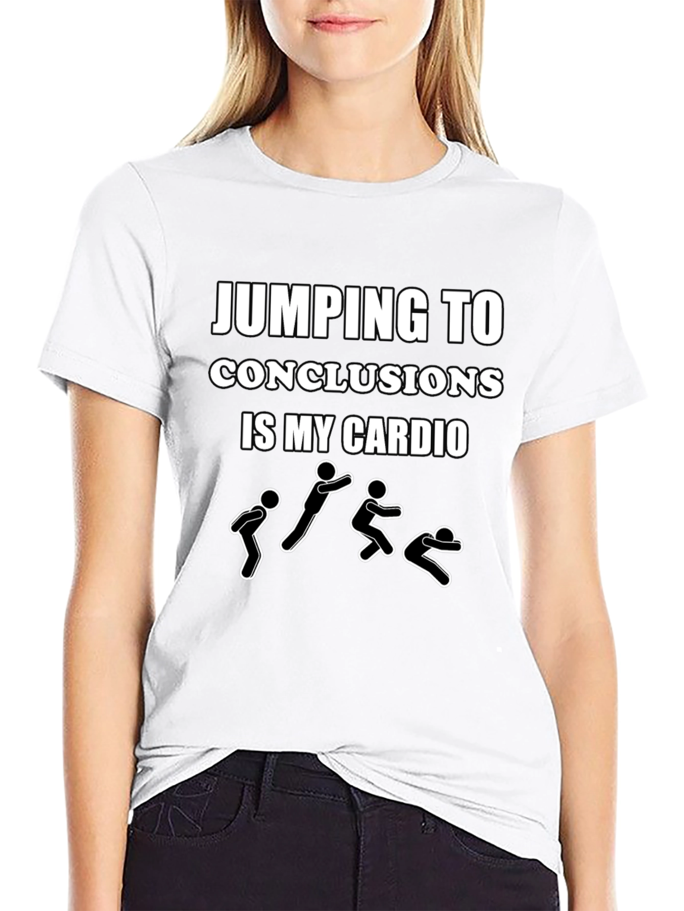 Jumping To Conclusions Funny Humor T-Shirt