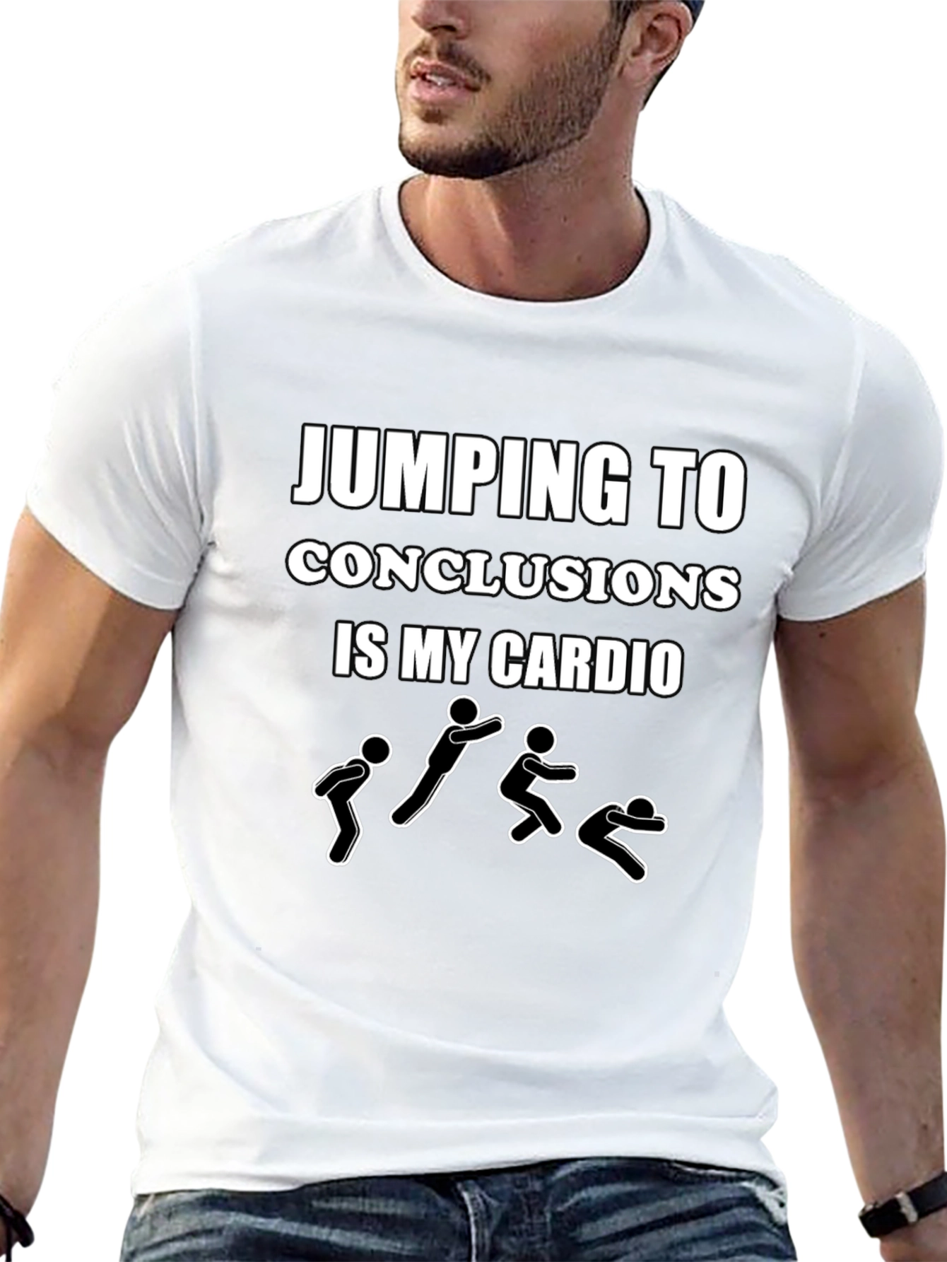 Jumping To Conclusions Funny Humor T-Shirt
