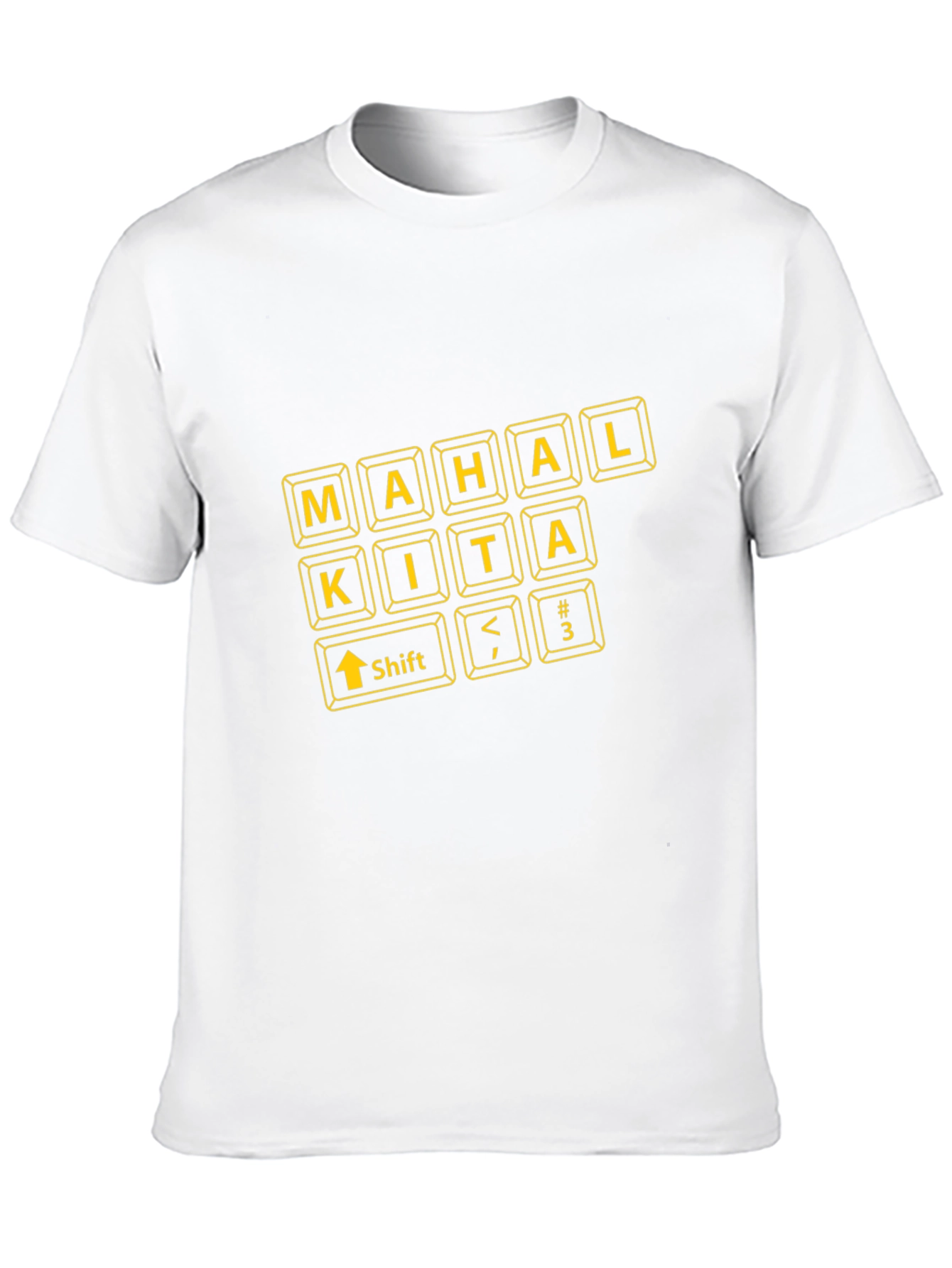 Mahal Kita Keyboard Tee - Filipino Love Shirt