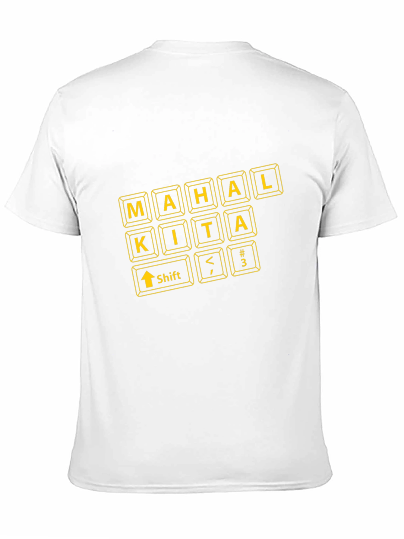Mahal Kita Keyboard Tee - Filipino Love Shirt