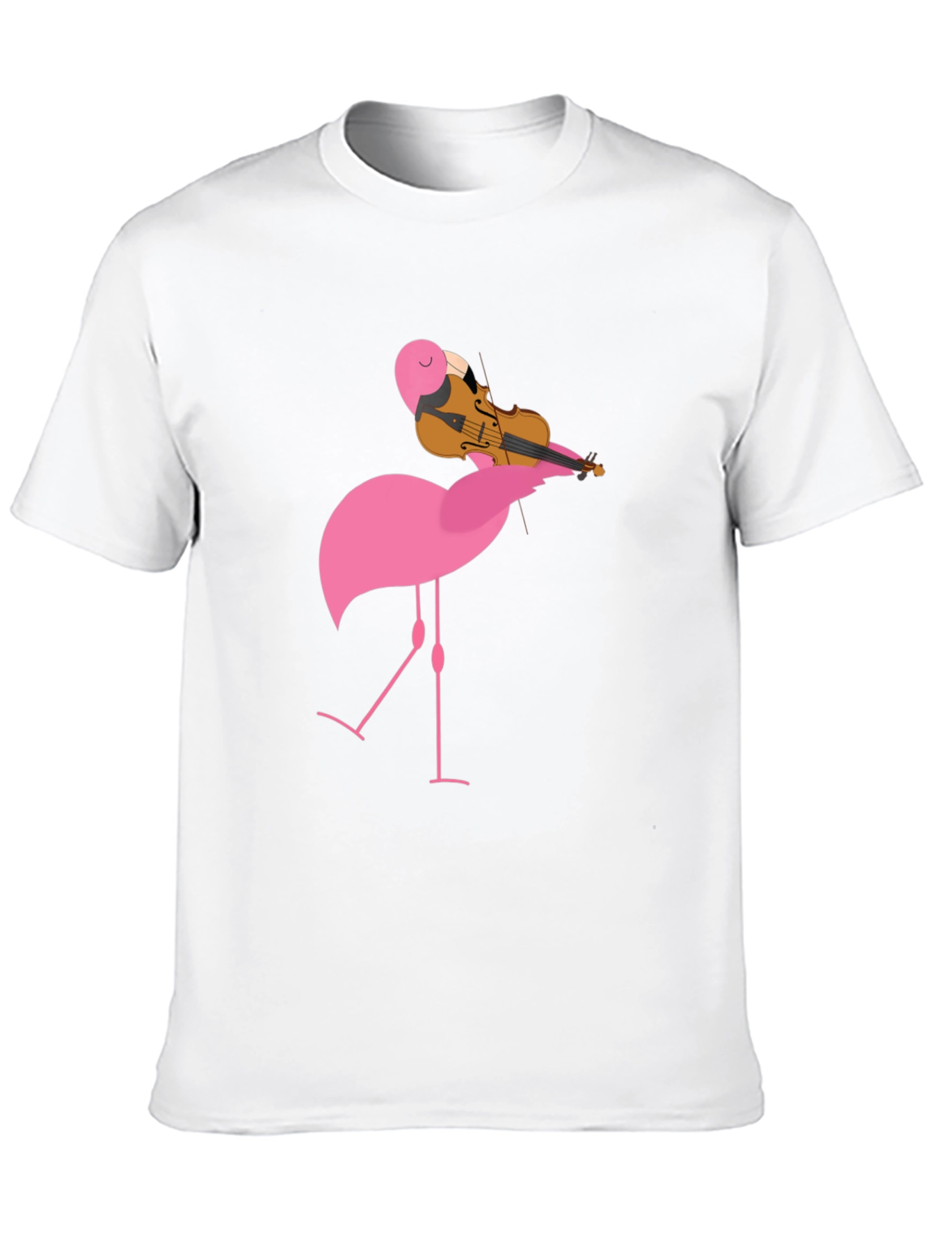 Flamingo Violinist Graphic Tee
