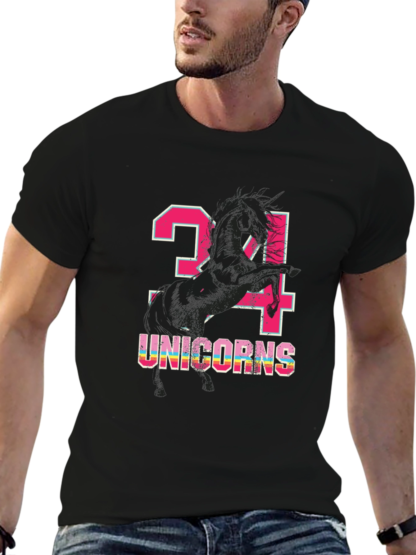 Unicorn Birthday Shirt 24 Unicorns