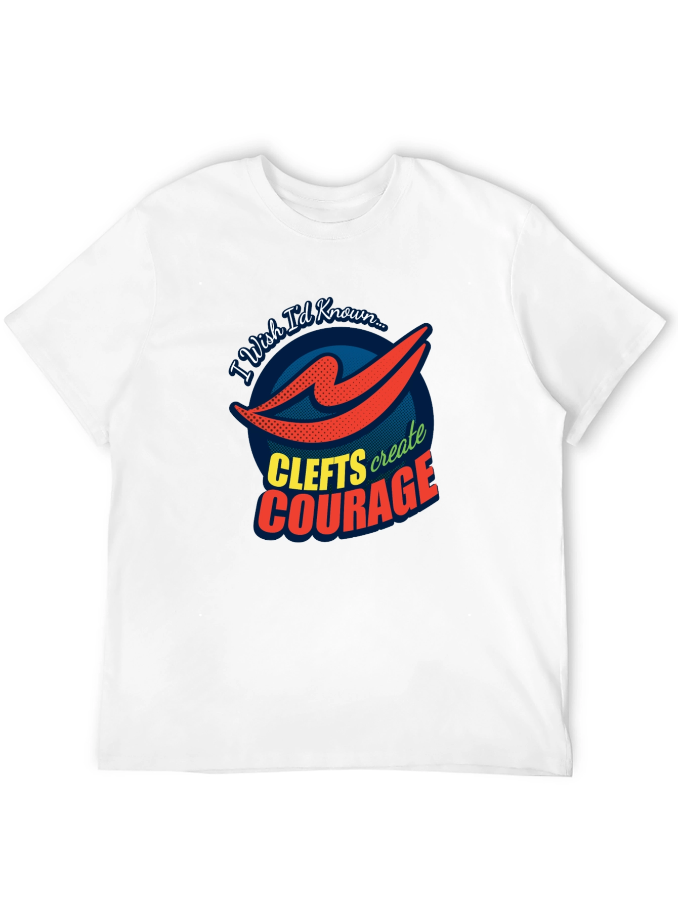 Clefts Create Courage Graphic Tee
