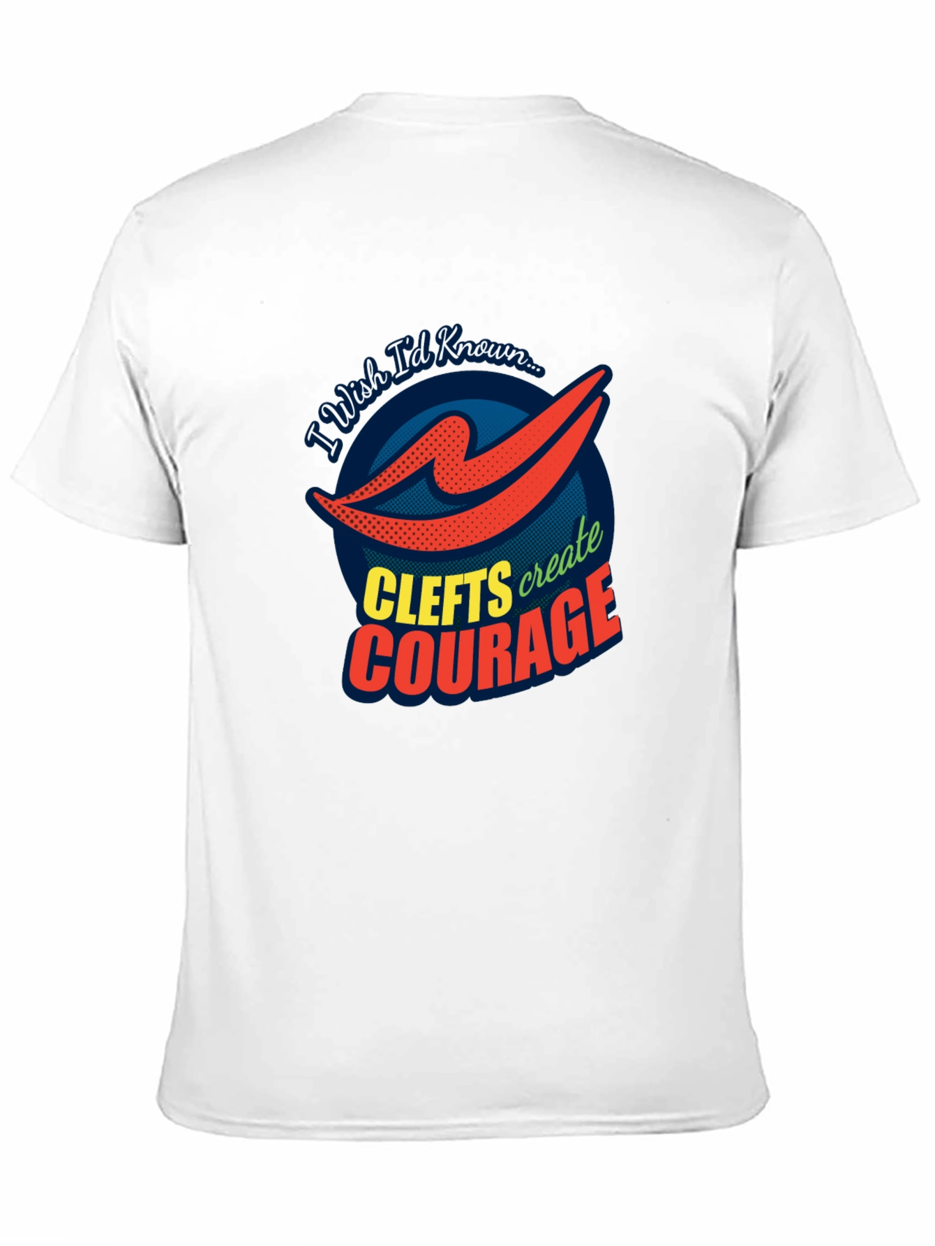 Clefts Create Courage Graphic Tee