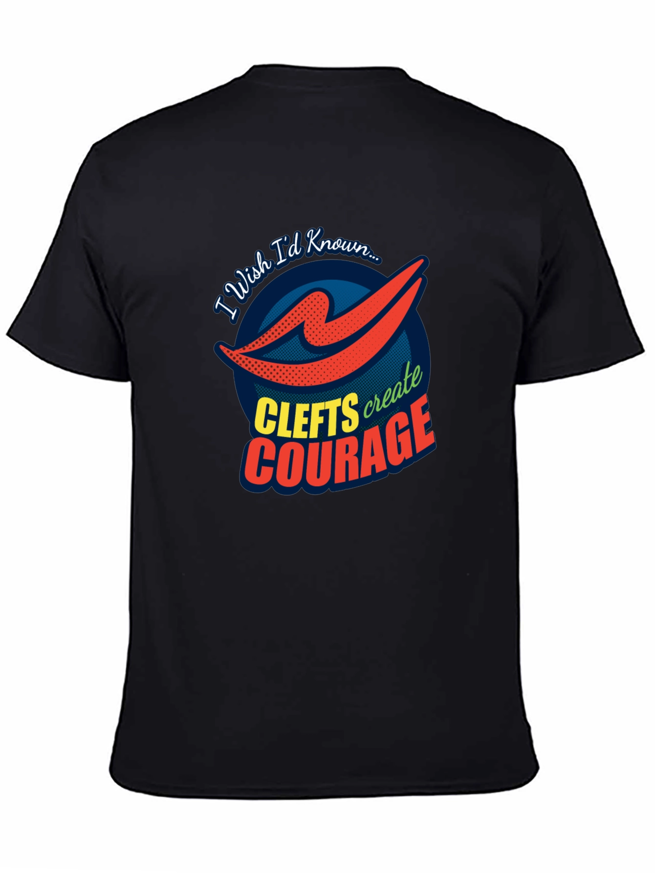 Clefts Create Courage Graphic Tee