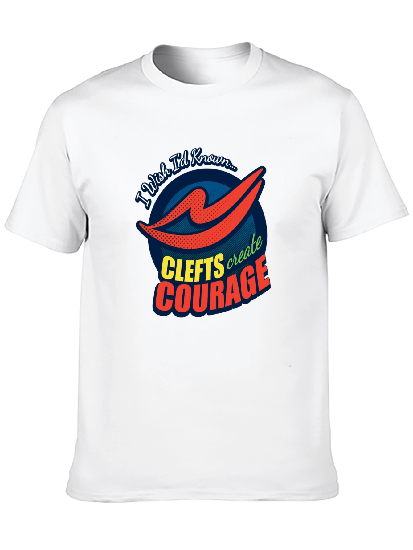 Clefts Create Courage Graphic Tee