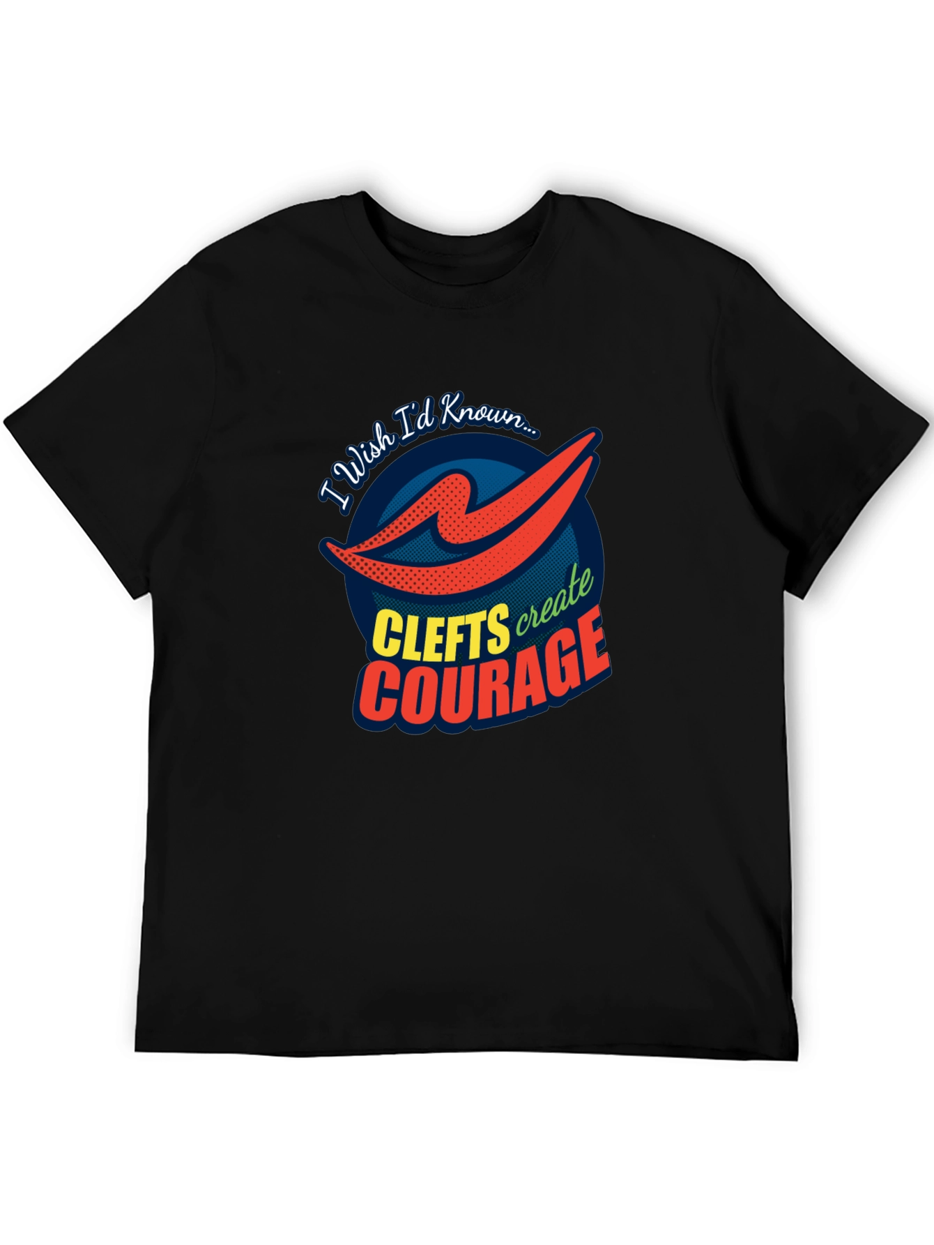 Clefts Create Courage Graphic Tee
