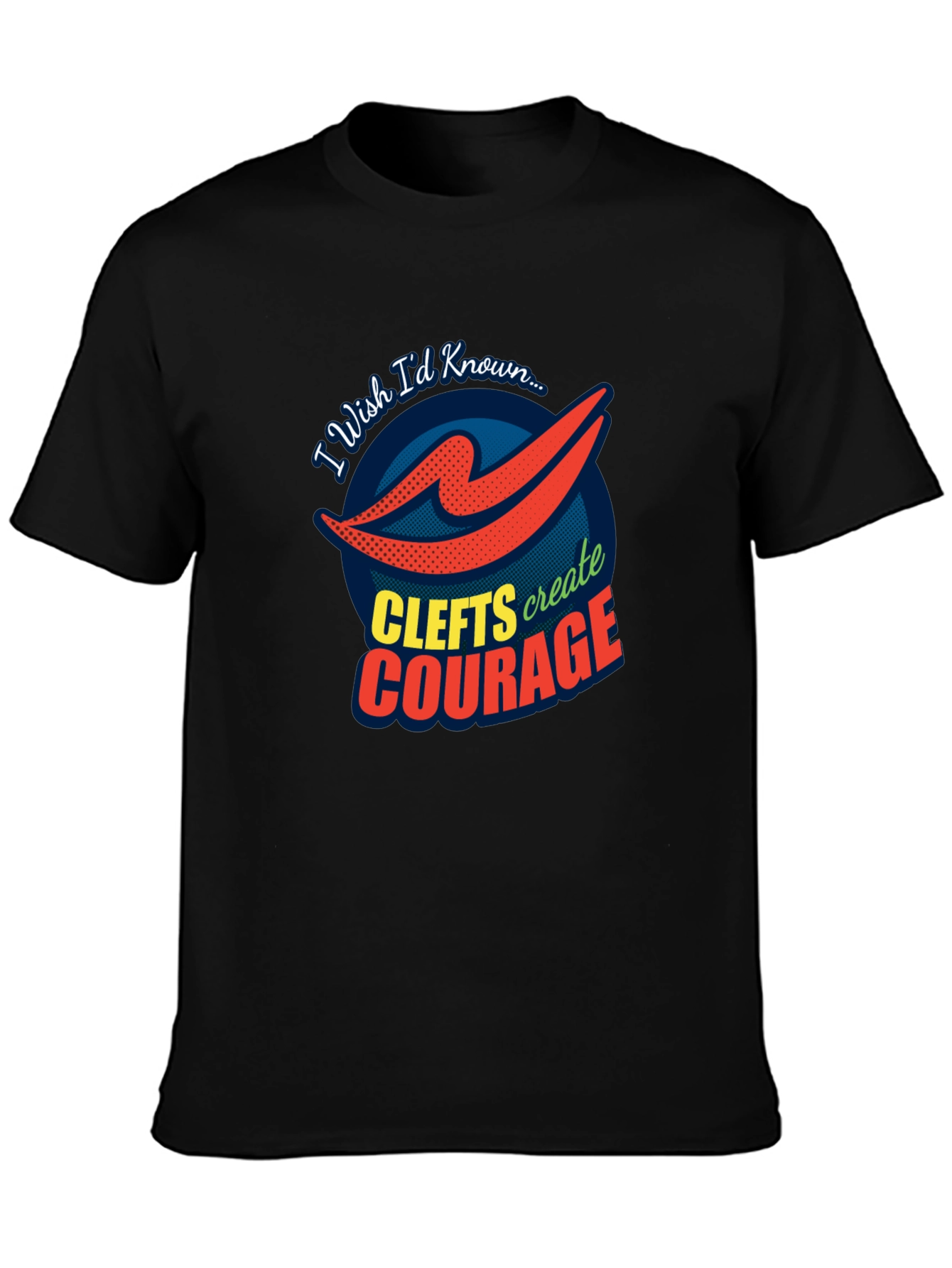Clefts Create Courage Graphic Tee