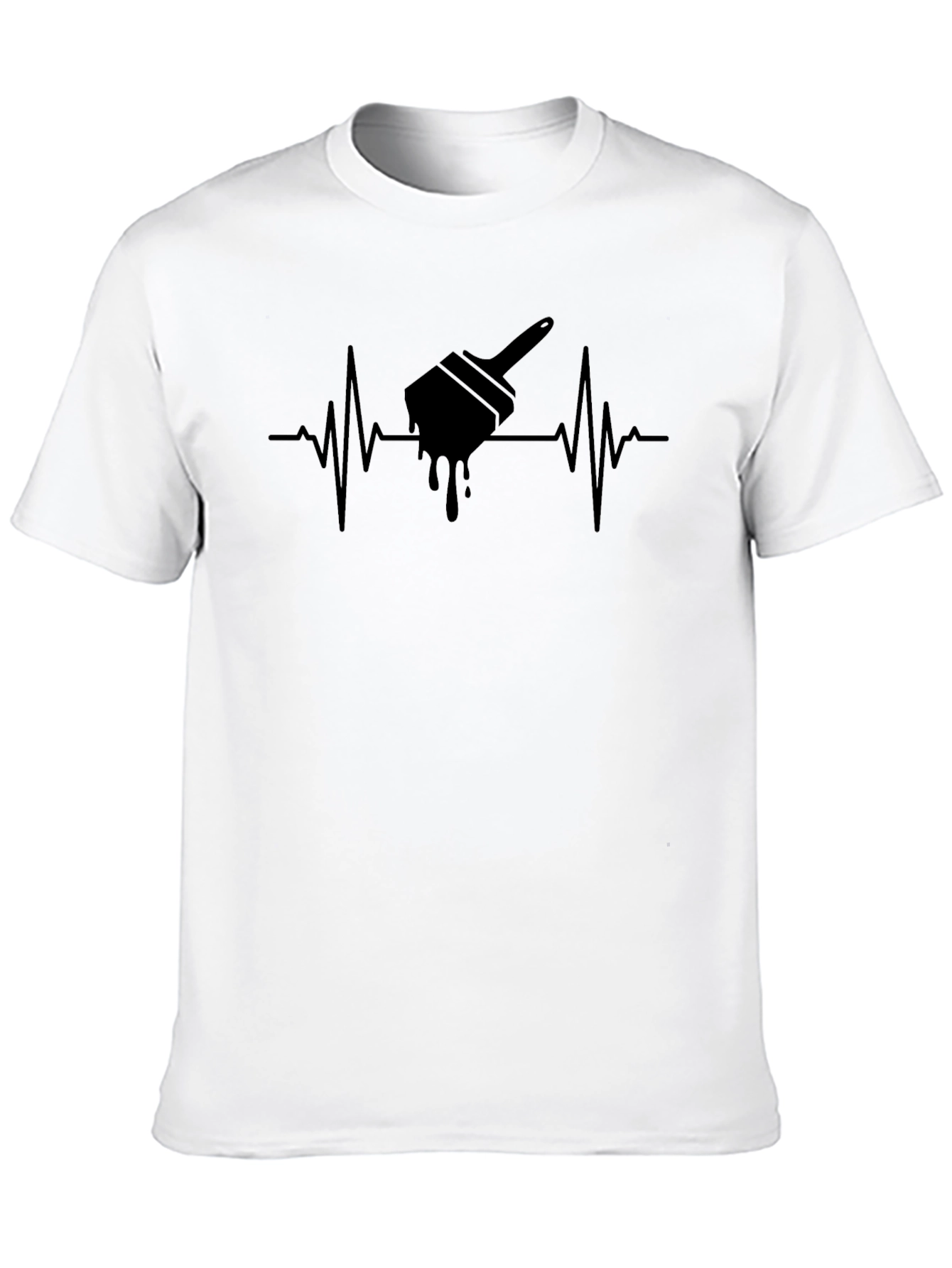 Painter Heartbeat Graphic T-Shirt