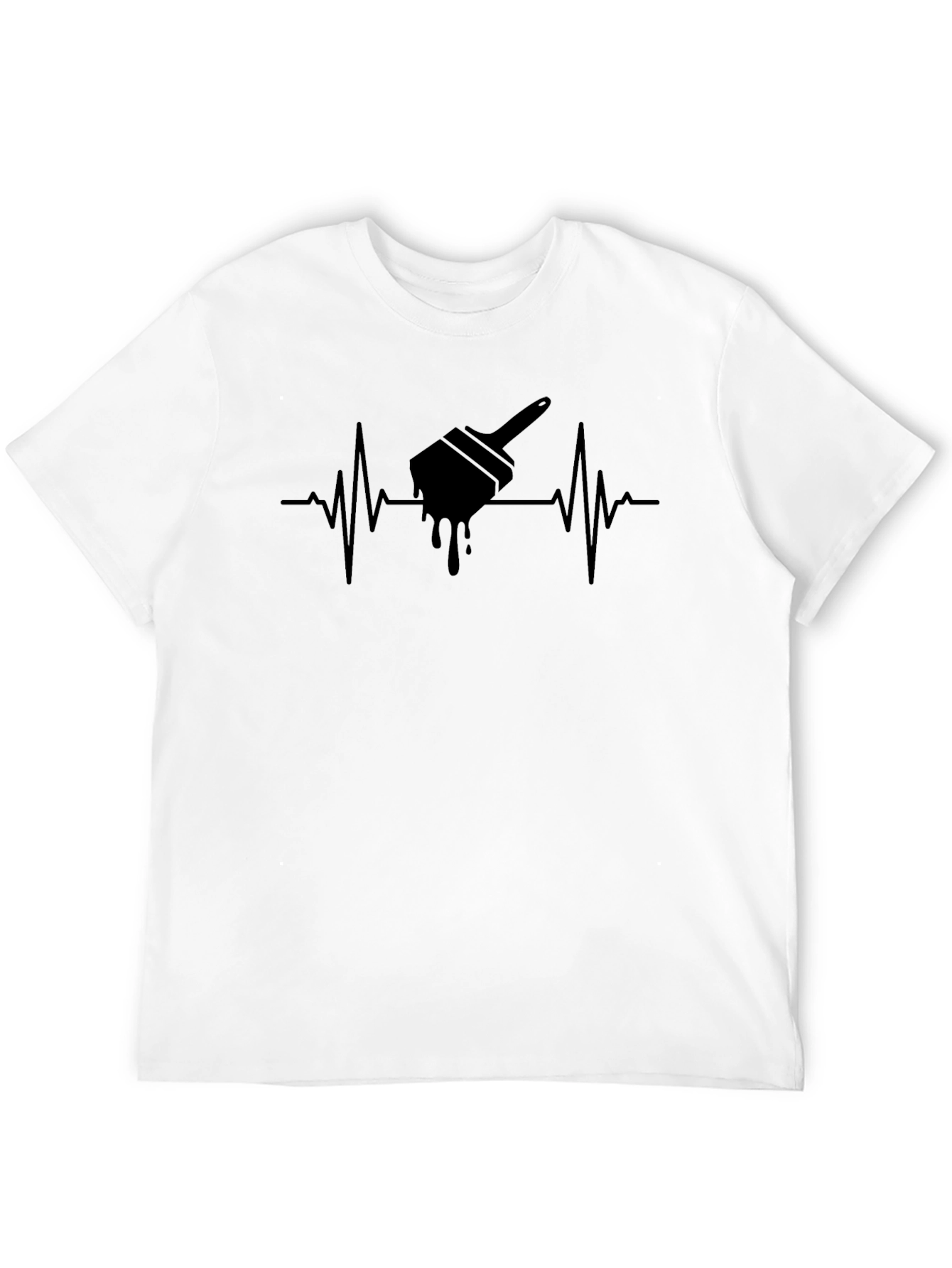 Painter Heartbeat Graphic T-Shirt