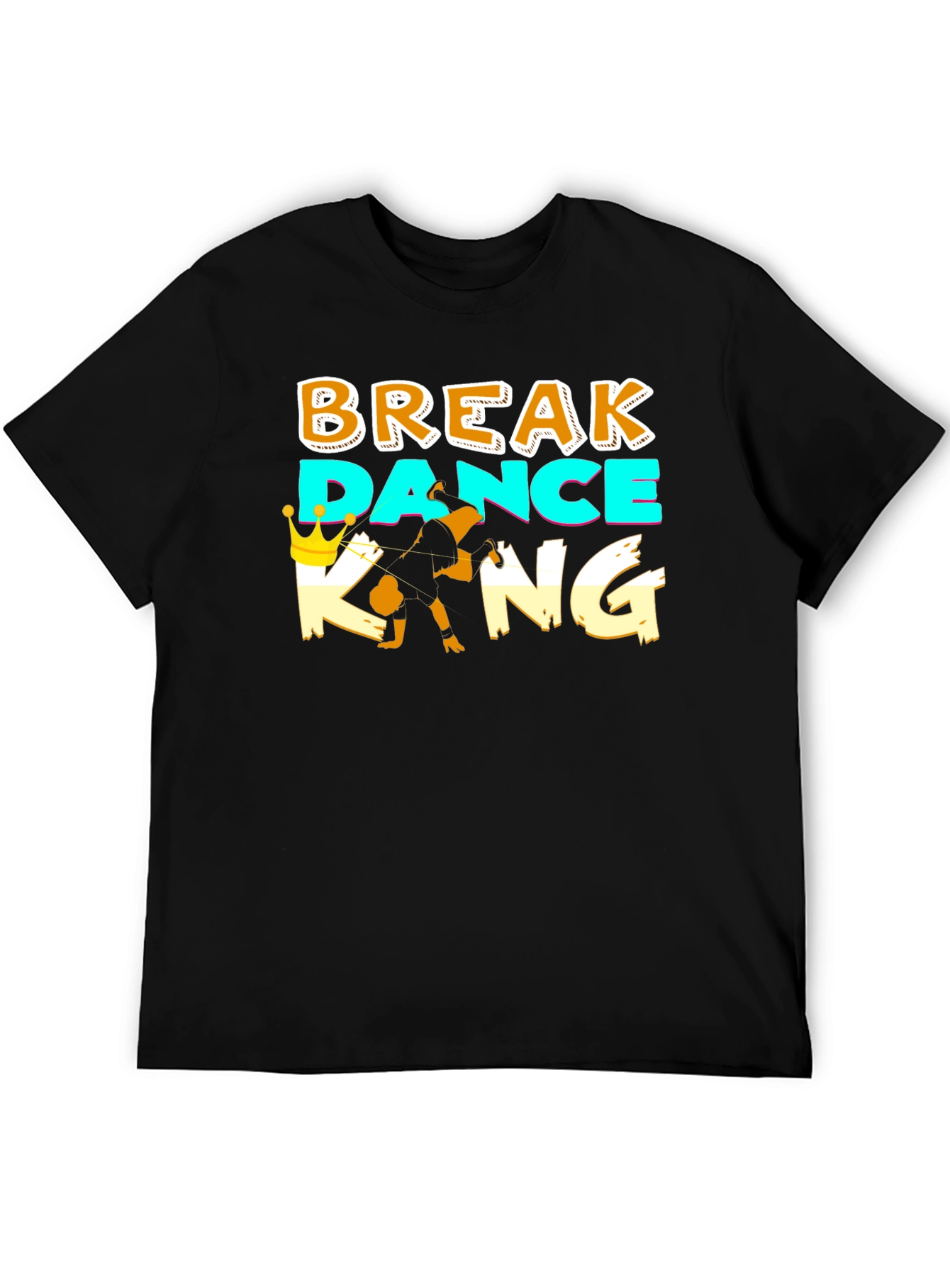 Break Dance King Graphic T-Shirt