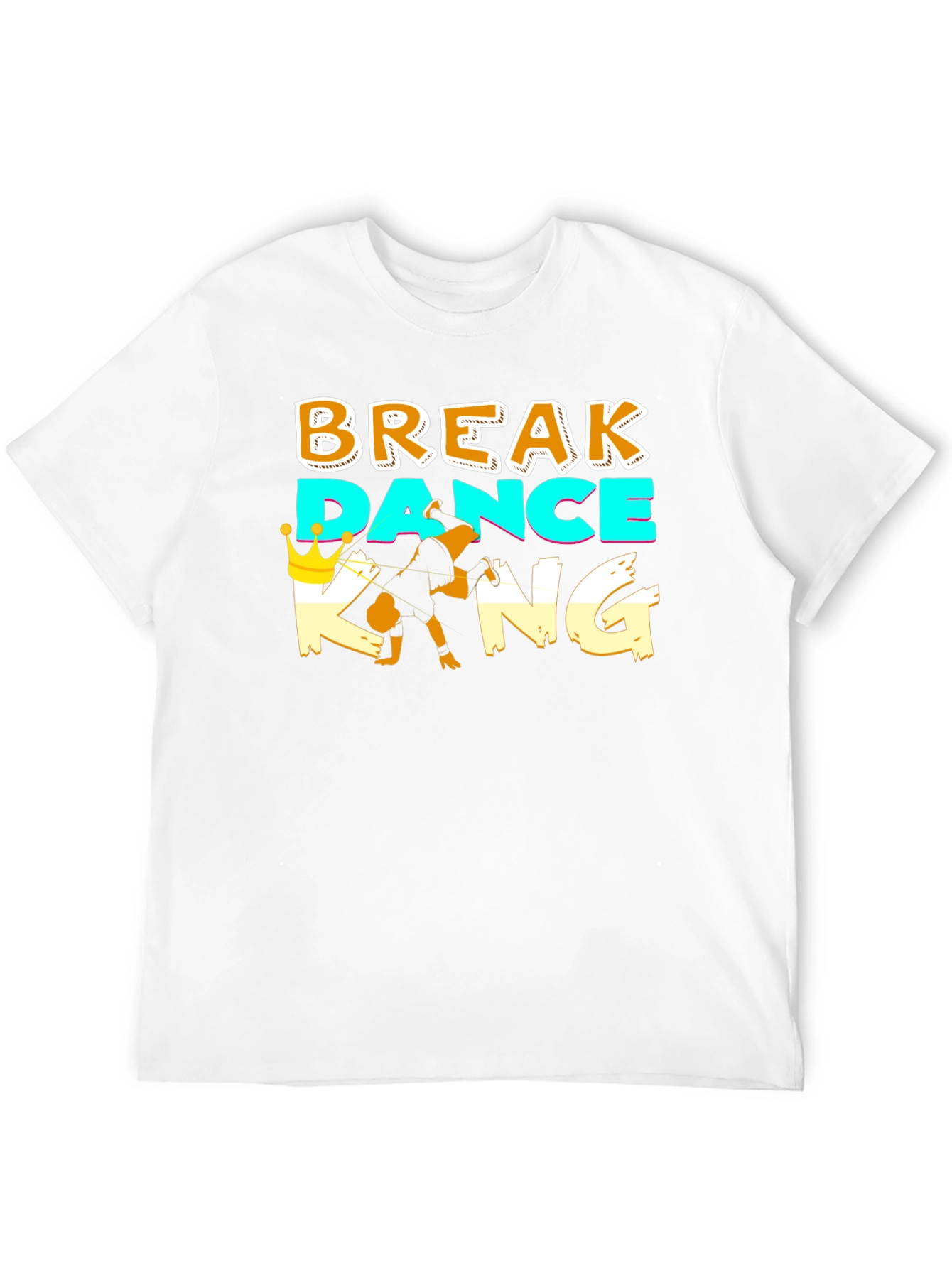 Break Dance King Graphic T-Shirt