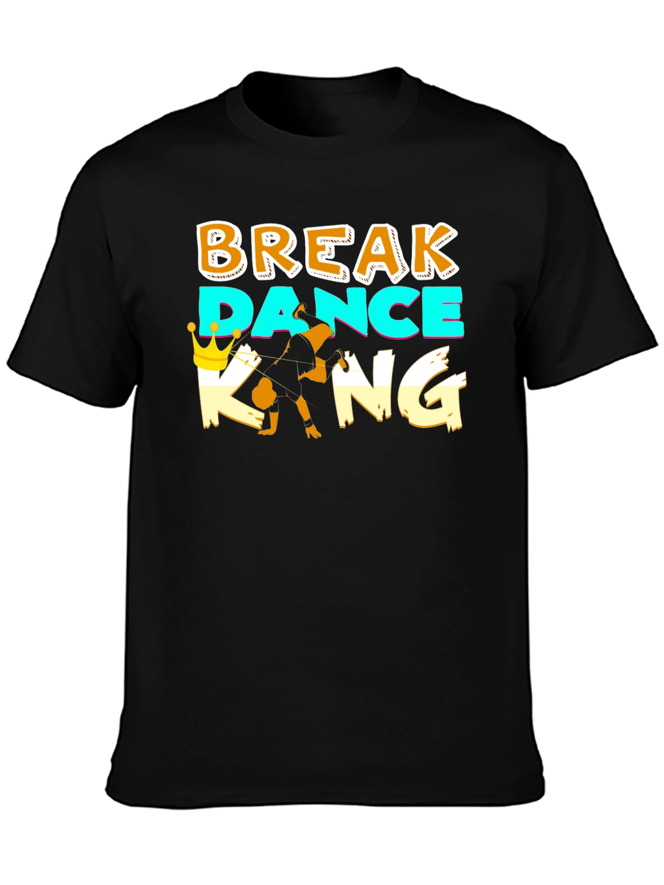 Break Dance King Graphic T-Shirt