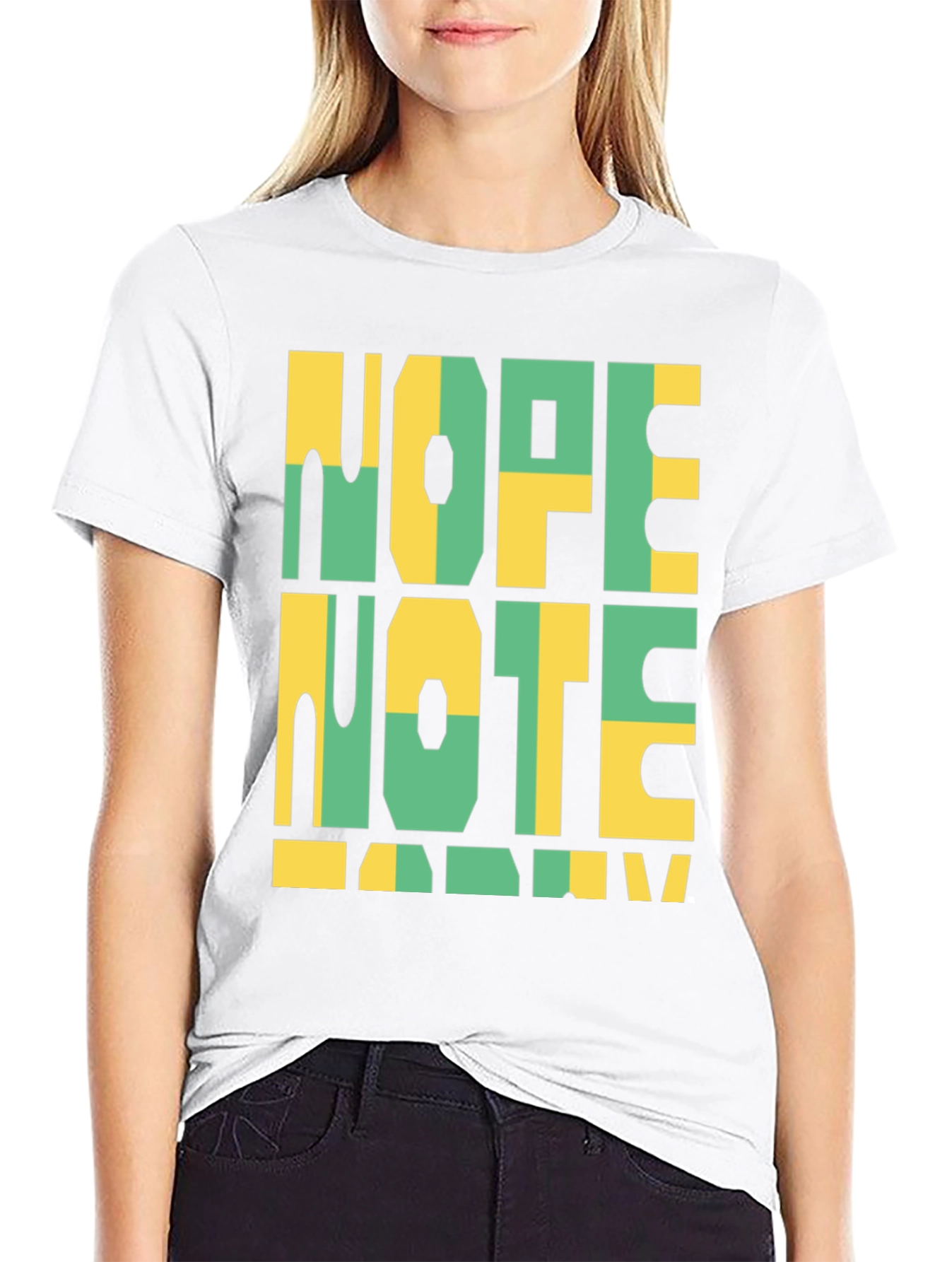 Nope Note Today Graphic Tee