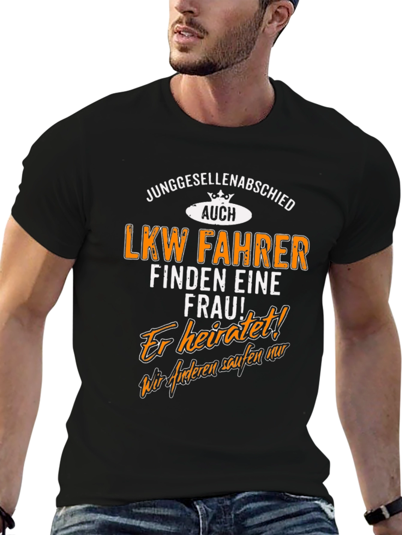 Funny German Bachelorette Party Truck Driver T-Shirt