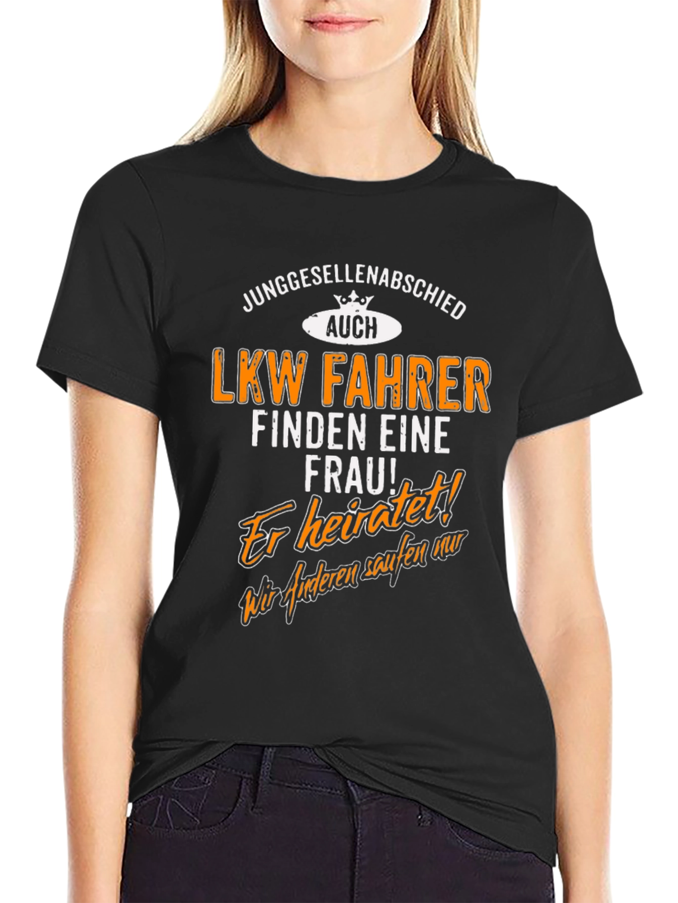 Funny German Bachelorette Party Truck Driver T-Shirt