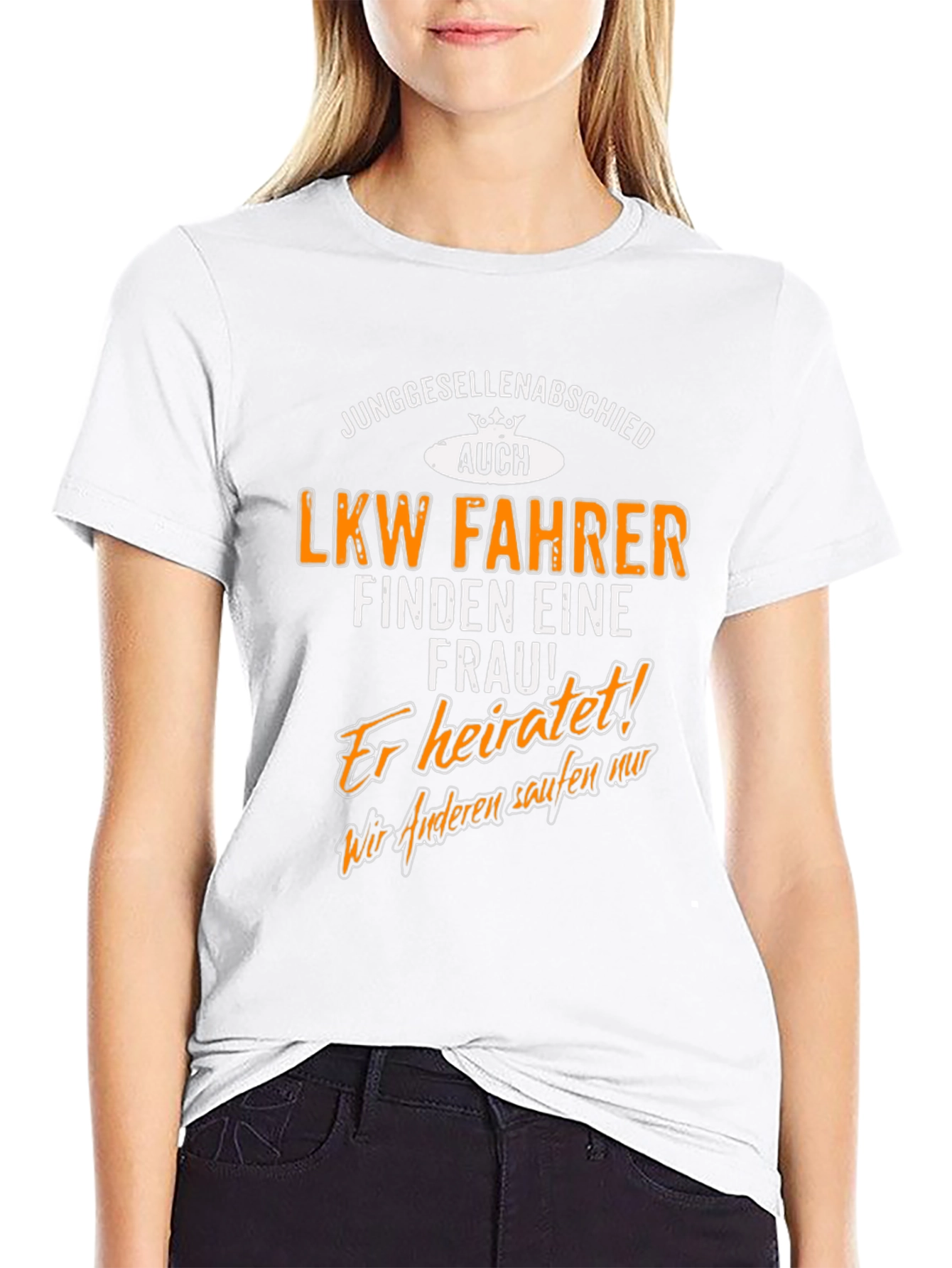 Funny German Bachelorette Party Truck Driver T-Shirt